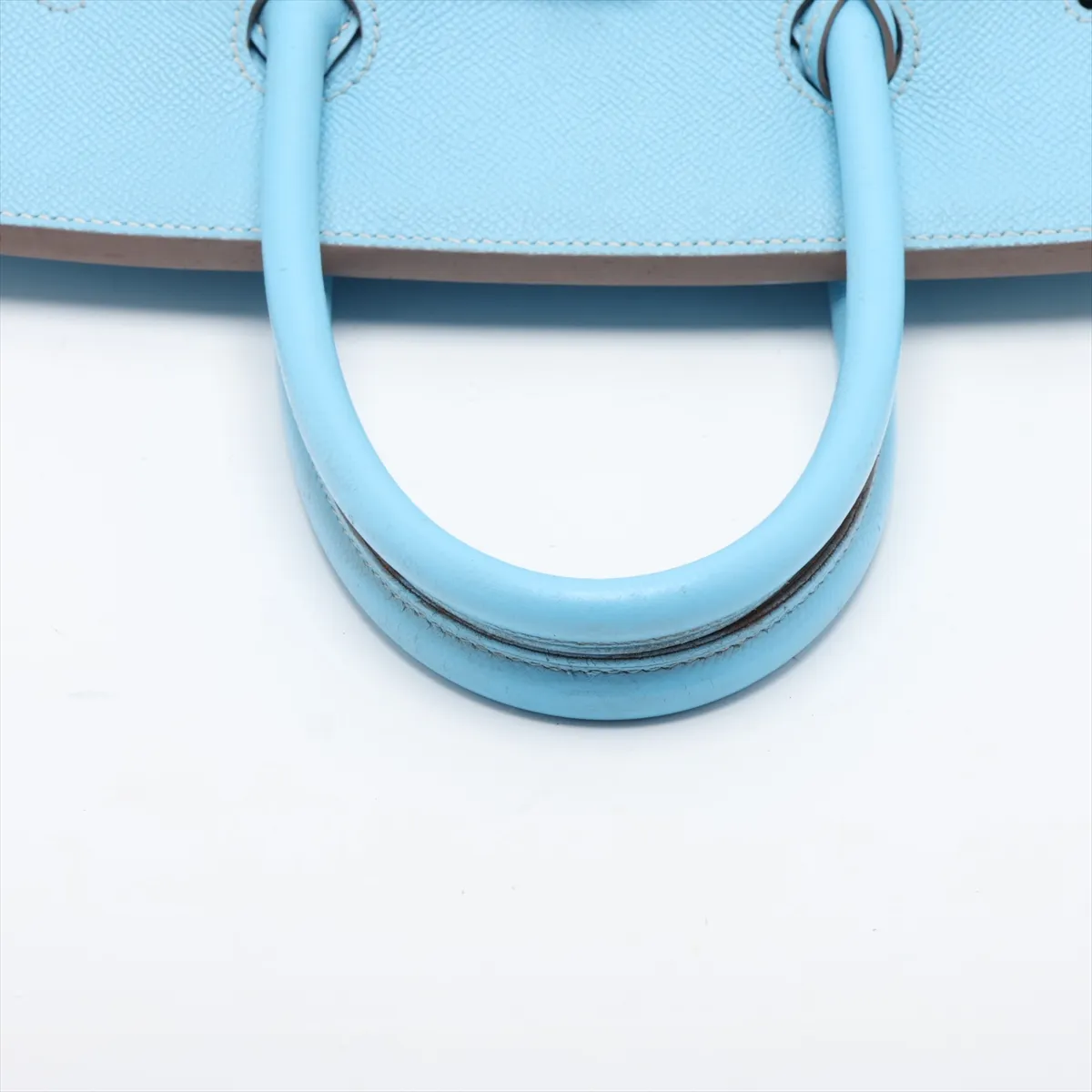 Candy Birkin 35, Veau Epsom, Celeste x Mykonos, Silver Hardware, O: 2011 — view 5