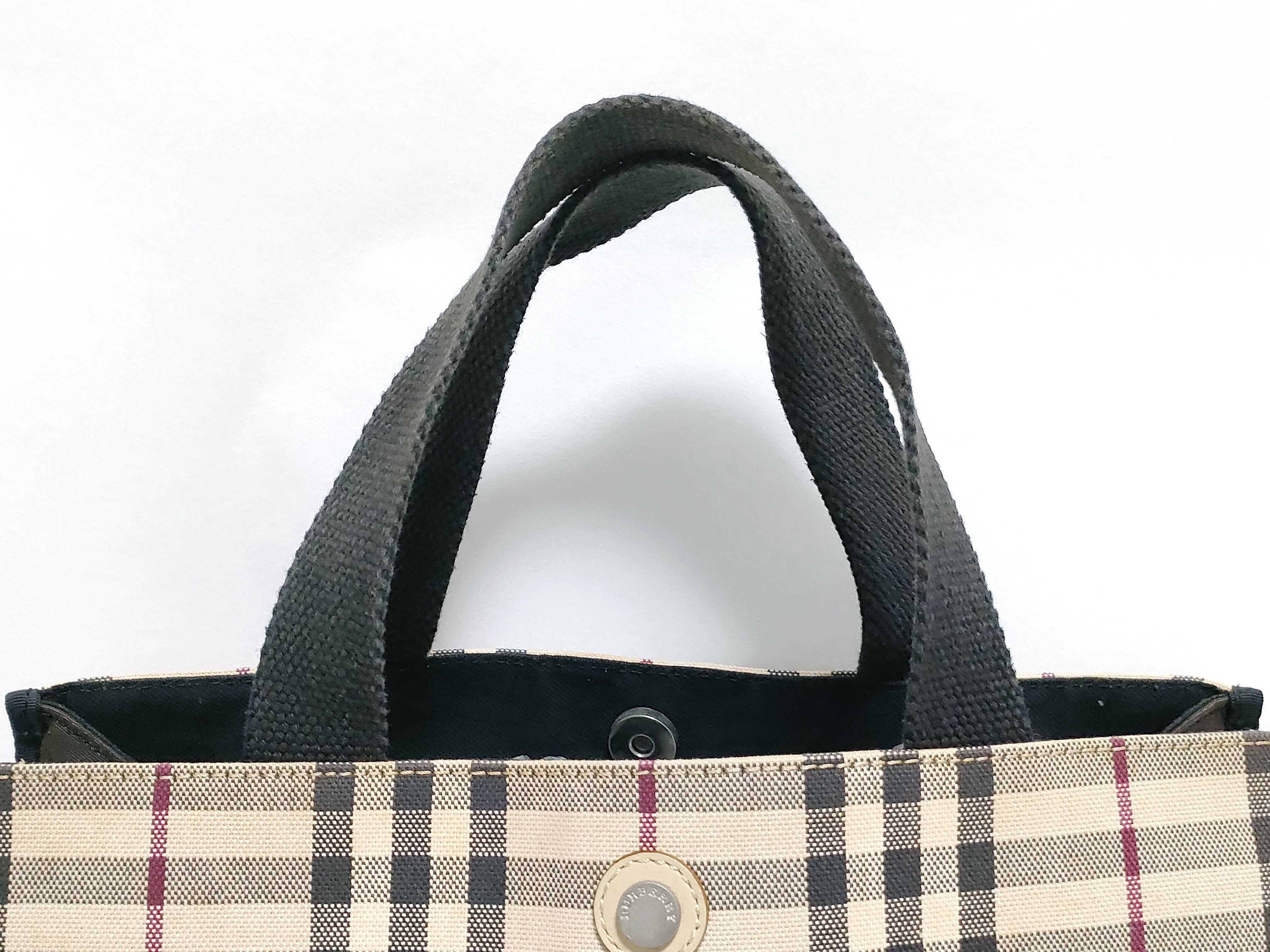 Hand Check Tote Bag — view 3