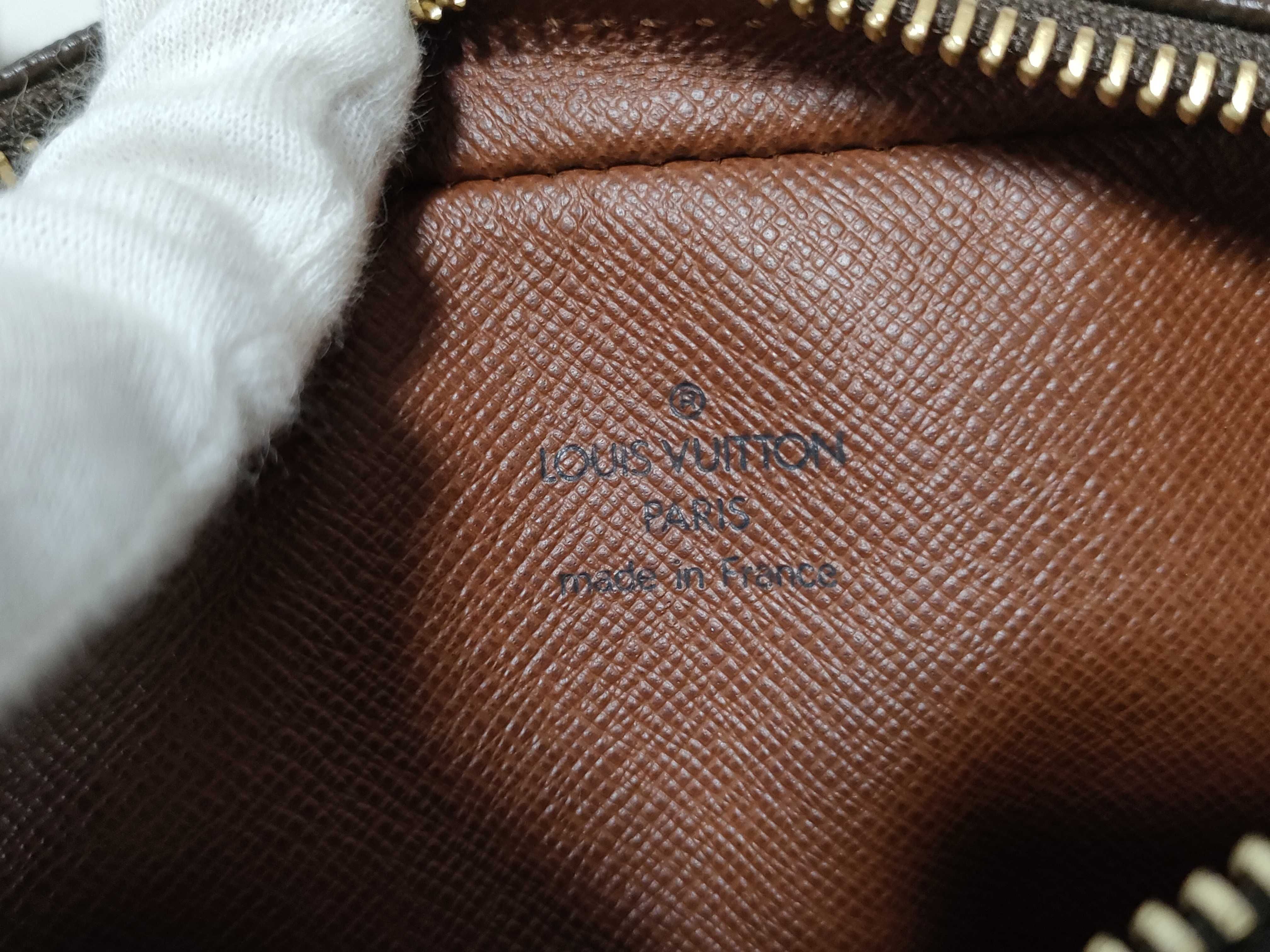 Monogram Bag LV Danube M45266 Monogram Shoulder Bag Brown Dust Bag Shoulder Bag — view 11
