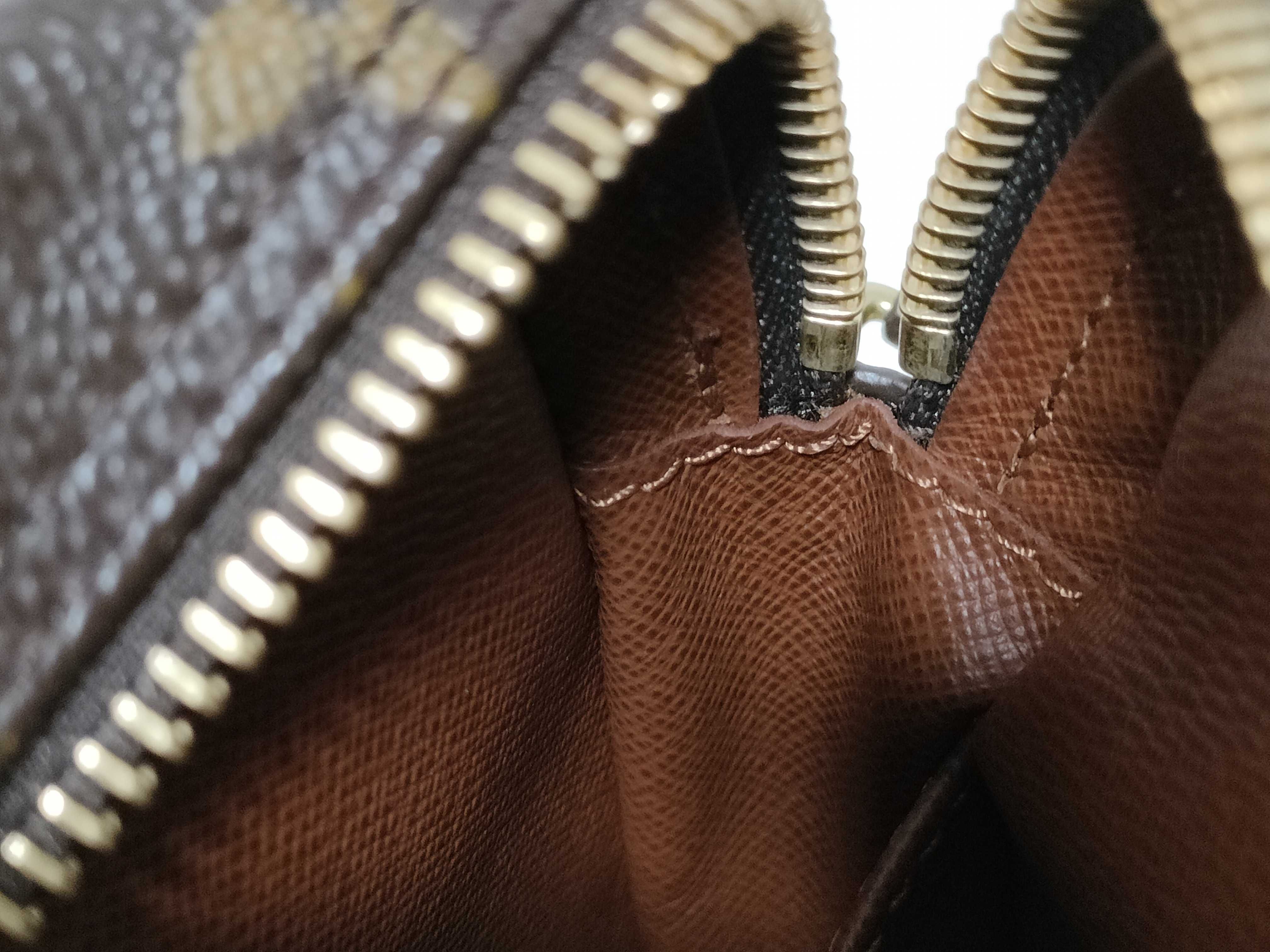 Monogram Bag LV Danube M45266 Monogram Shoulder Bag Brown Dust Bag Shoulder Bag — view 14