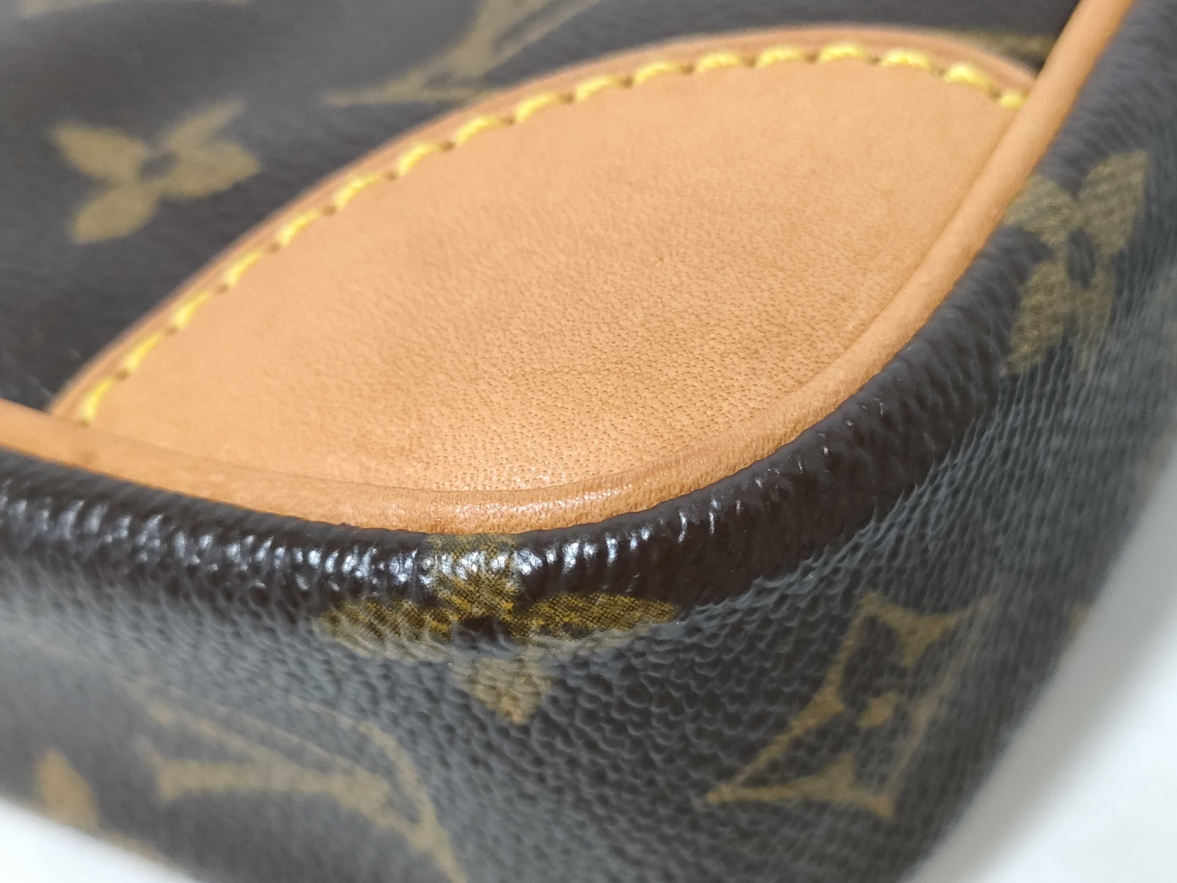 Monogram Bag LV Danube M45266 Monogram Shoulder Bag Brown Dust Bag Shoulder Bag — view 6