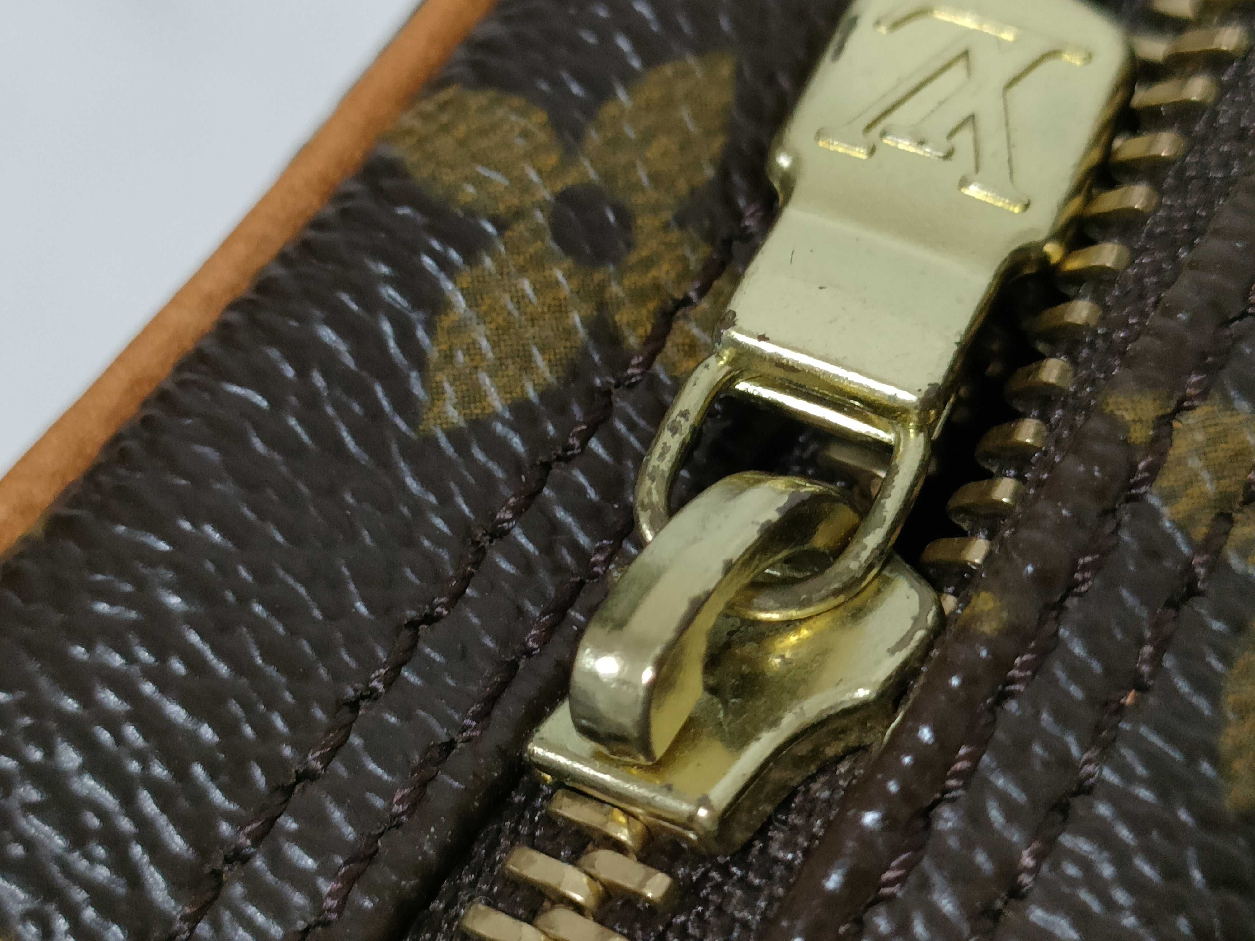 Monogram Bag LV Danube M45266 Monogram Shoulder Bag Brown Dust Bag Shoulder Bag — view 9