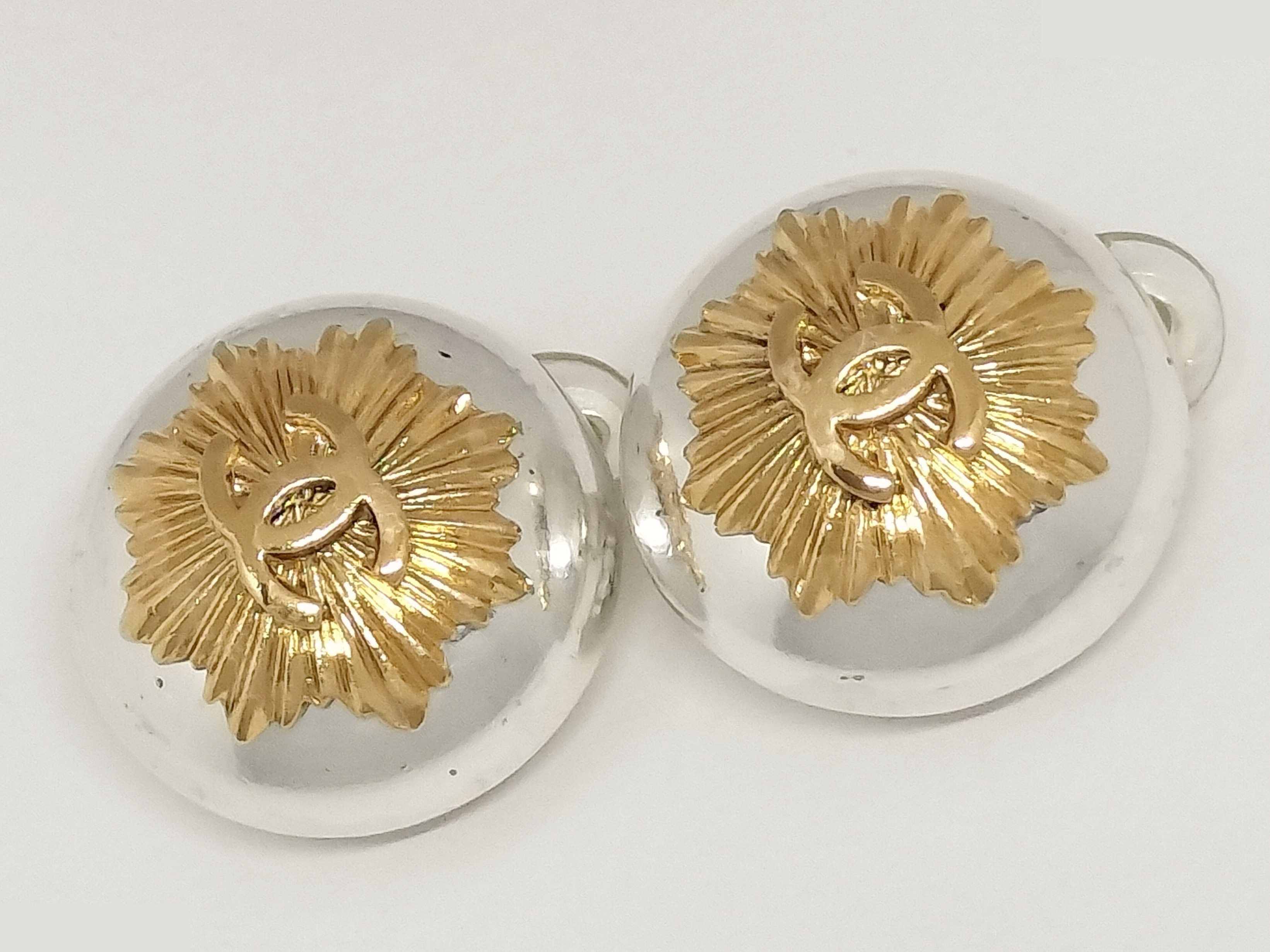 Coco Gold Silver Earrings — view 8