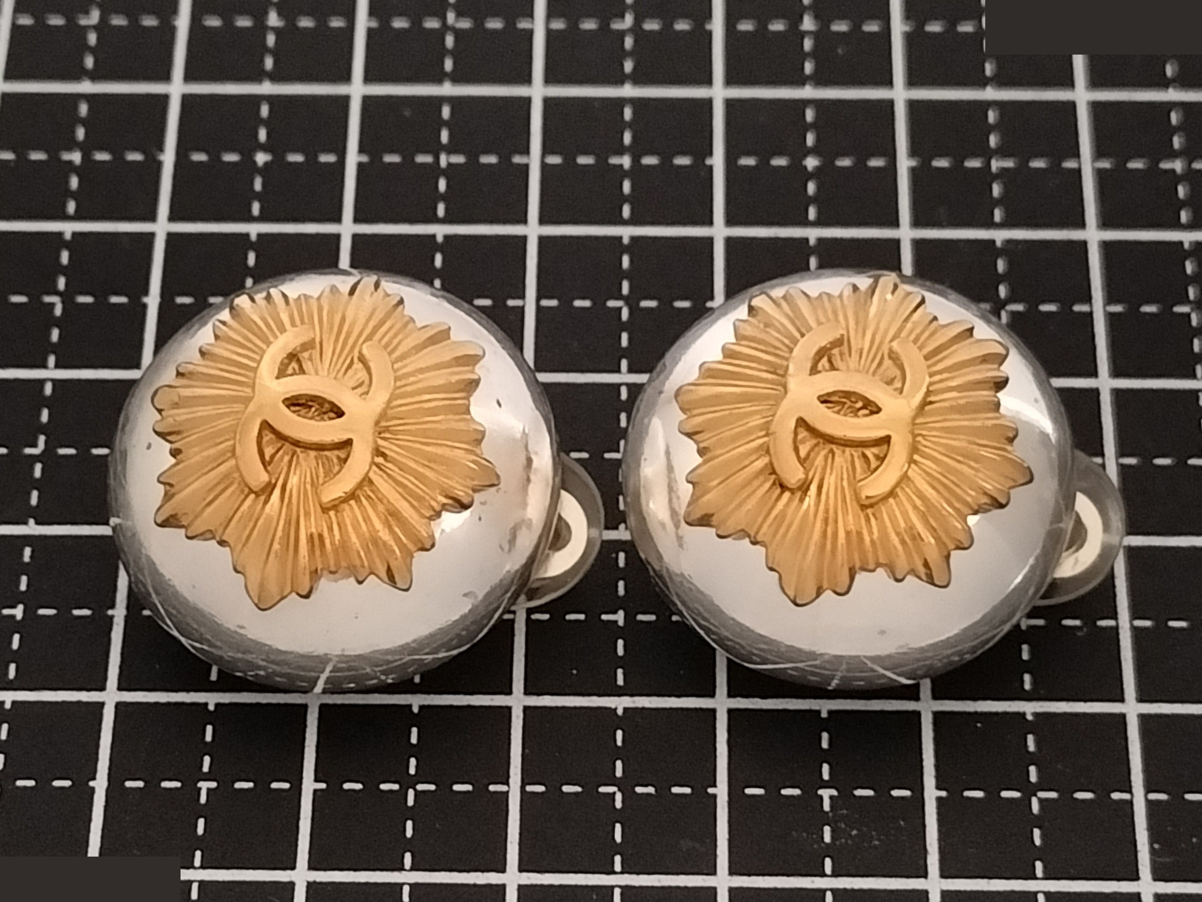 Coco Gold Silver Earrings — view 9