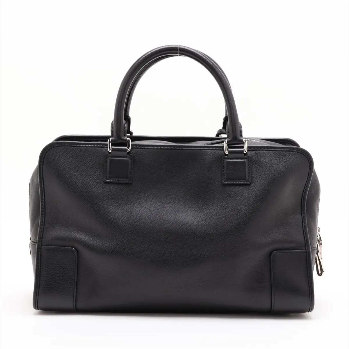 Amazona 36 Leather 2-Way Handbag, Black — view 2