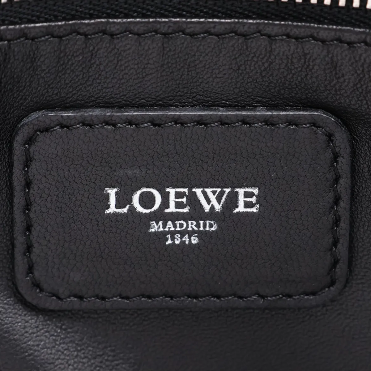 Amazona 36 Leather 2-Way Handbag, Black — view 11