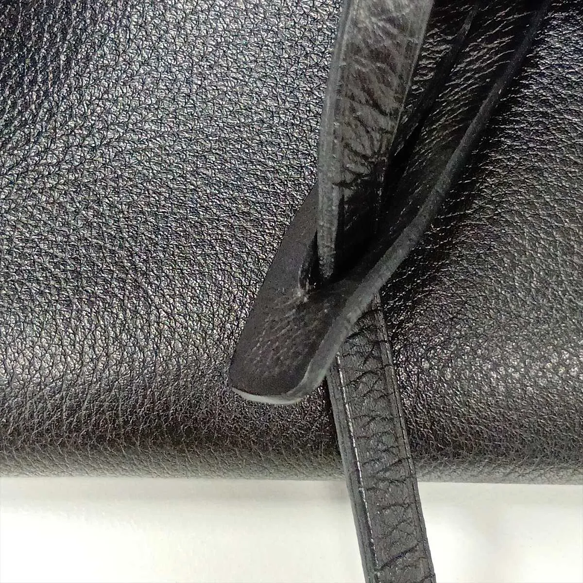 Amazona 36 Leather 2-Way Handbag, Black — view 14