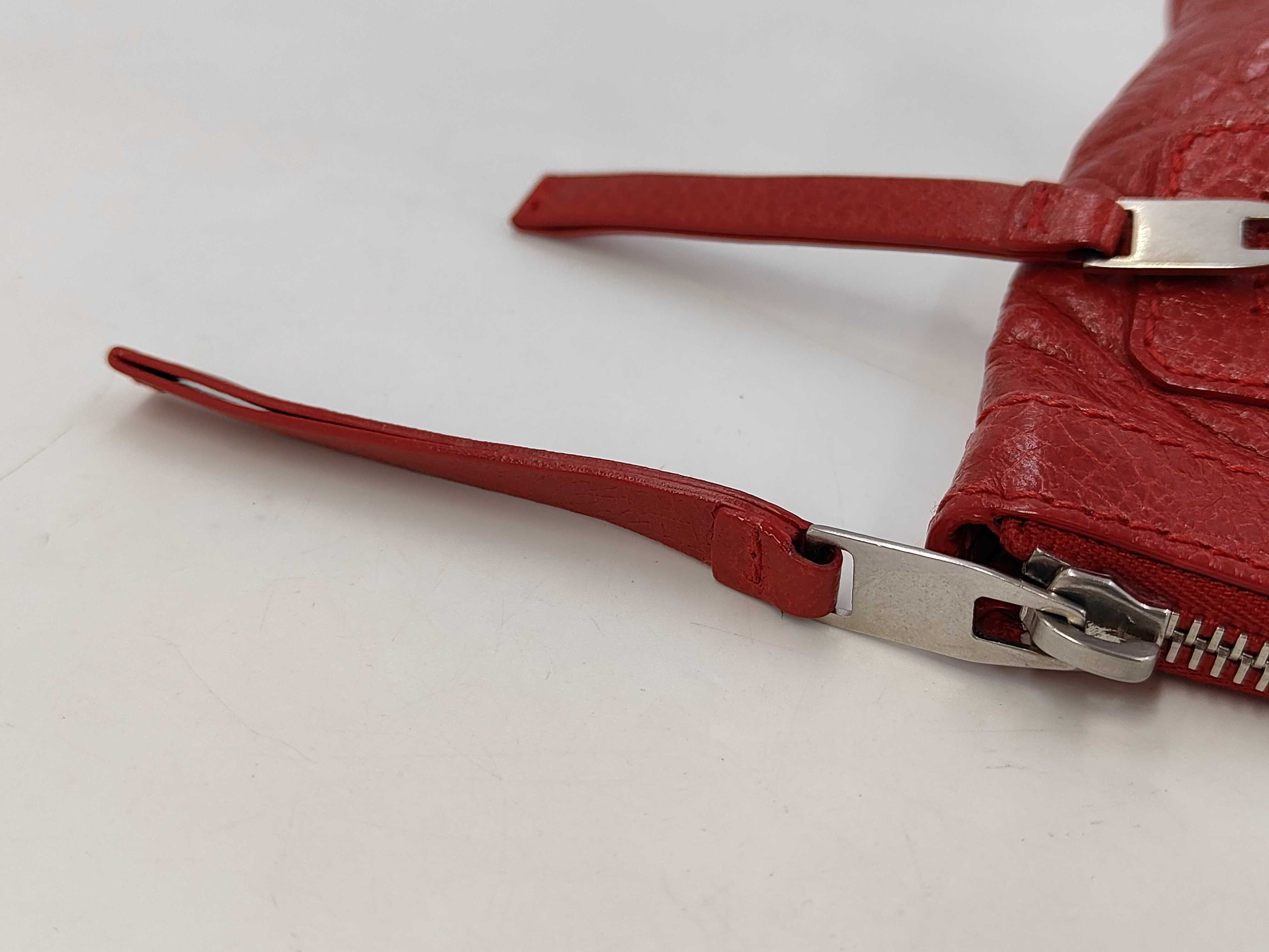 Classic Motorcycle Clip Clutch Bag Red 273022 Clutch Bag — view 3
