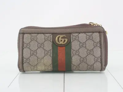 Canvas Zip-Around Wallet