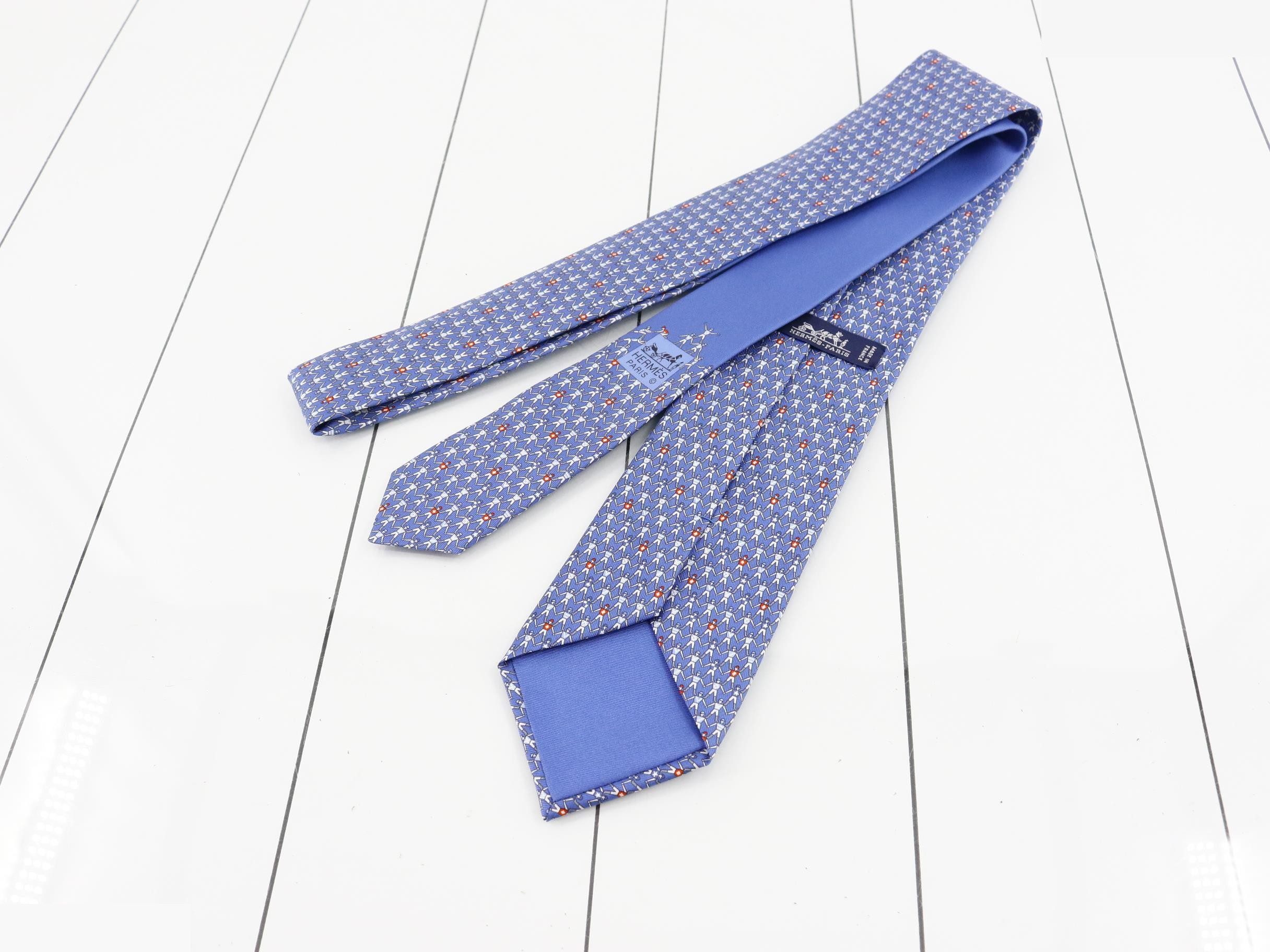 necktie, jockey, horse — view 2