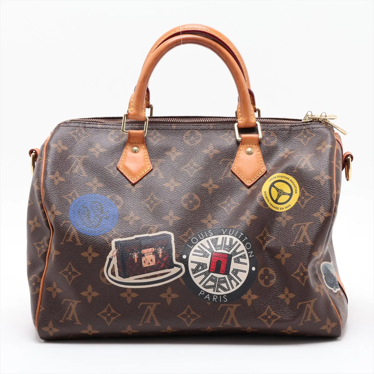 Monogram Speedy Bandoulière 30 M43231 SP2176 Brown — view 2