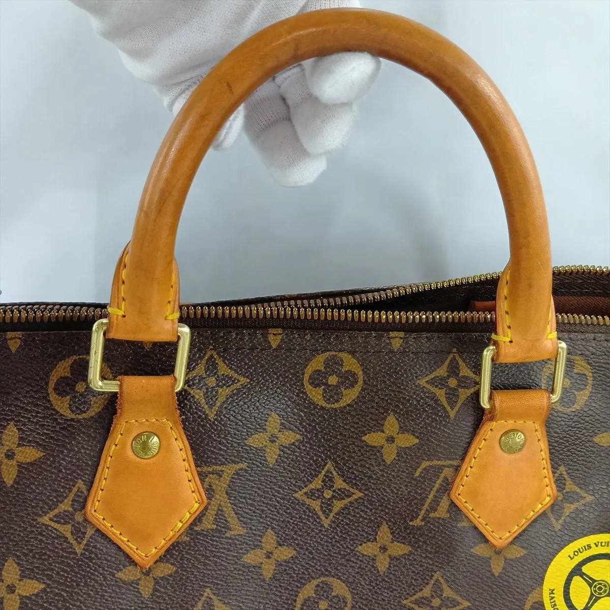 Monogram Speedy Bandoulière 30 M43231 SP2176 Brown — view 11