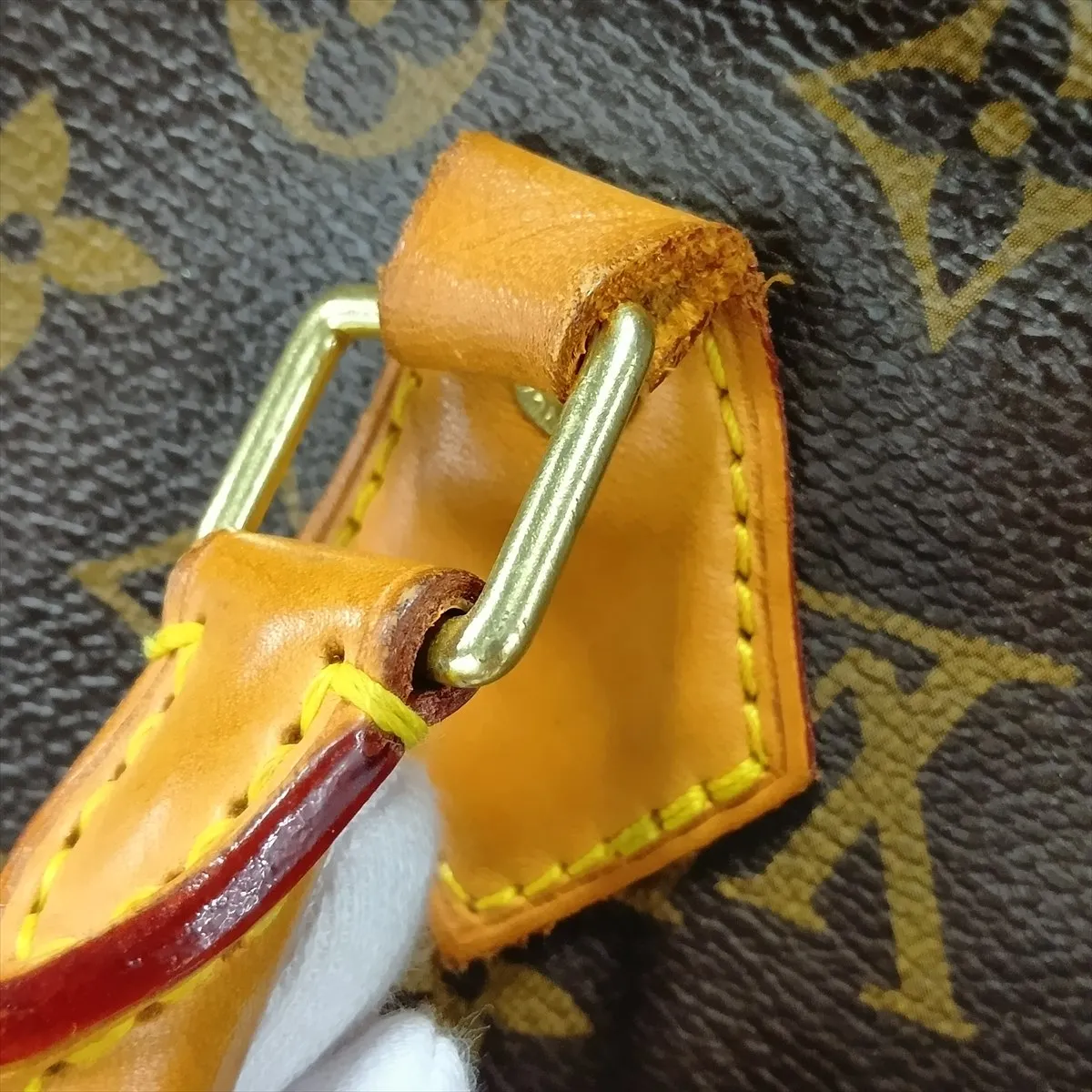 Monogram Speedy Bandoulière 30 M43231 SP2176 Brown — view 13