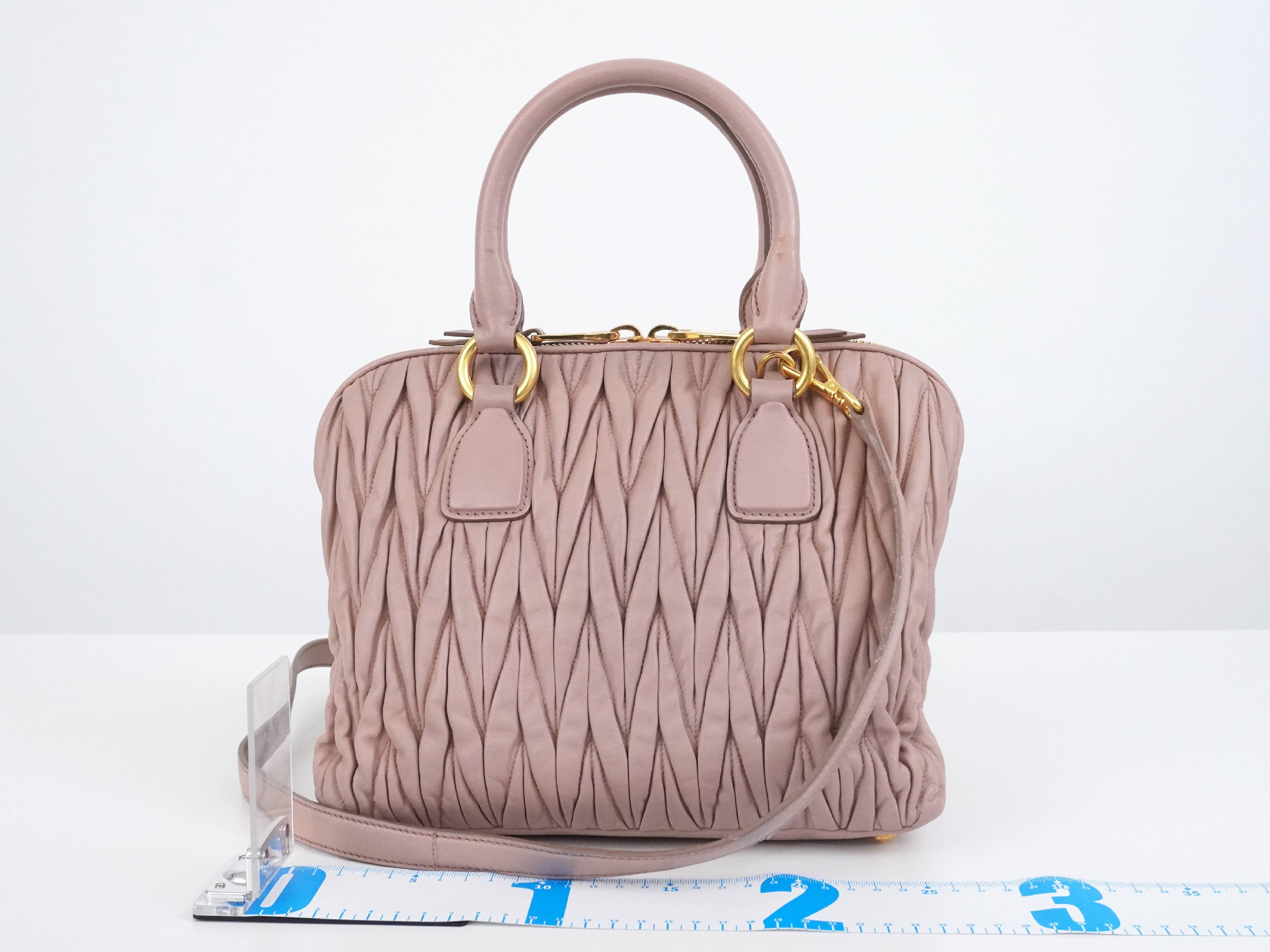 Matelassé Top Handle Bag (2-way handbag) — view 2