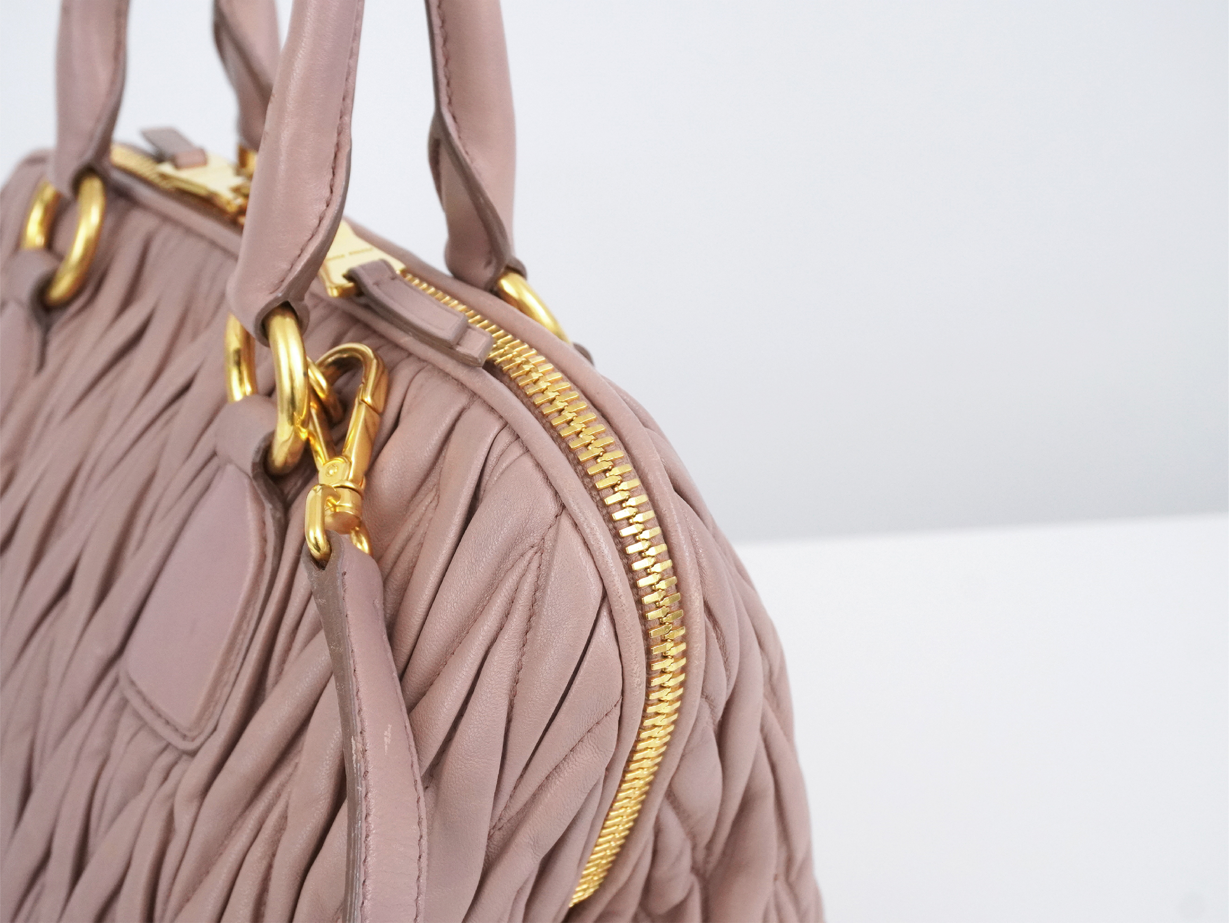 Matelassé Top Handle Bag (2-way handbag) — view 11