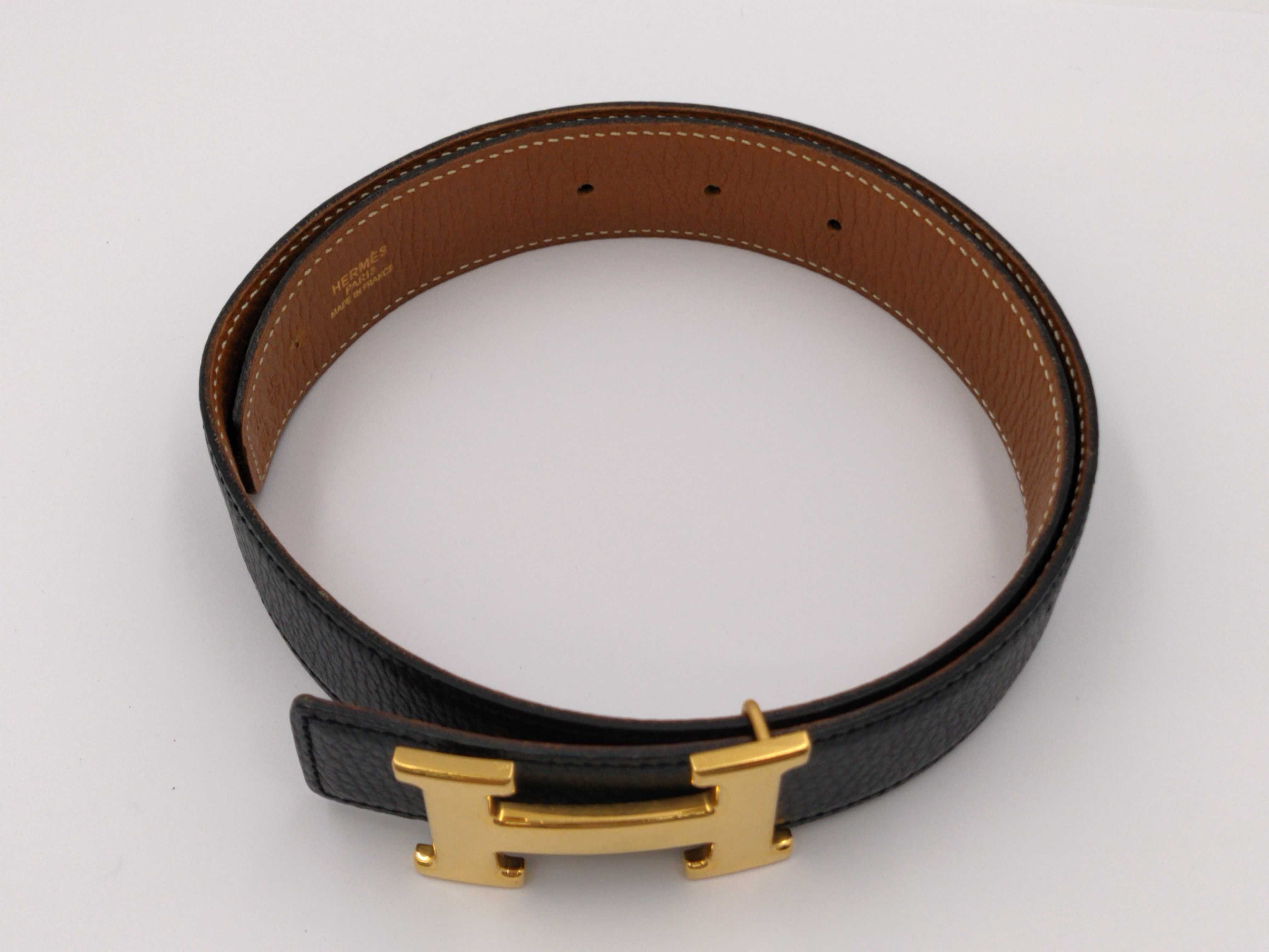 Constance Leather H-belt B Belt — view 2
