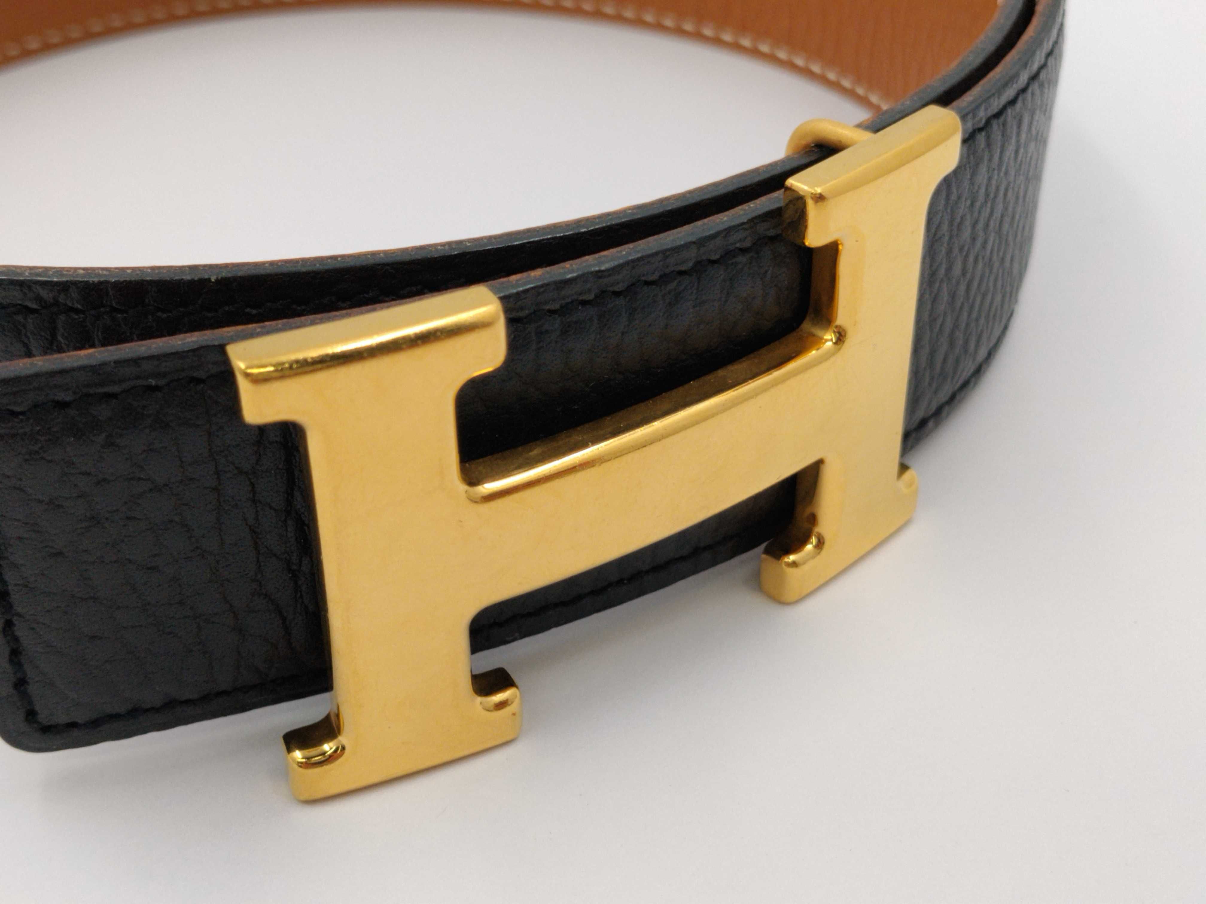 Constance Leather H-belt B Belt — view 3