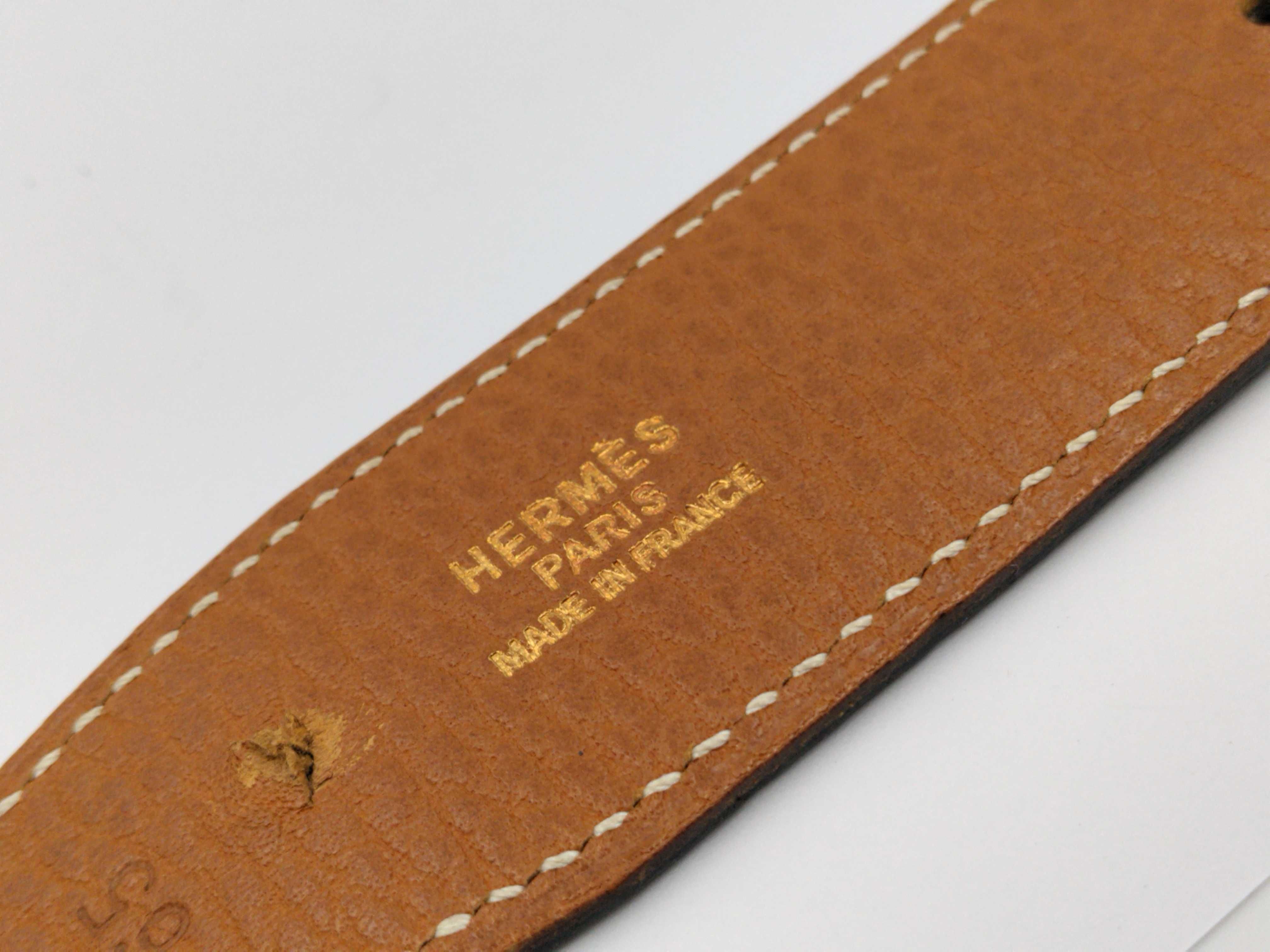 Constance Leather H-belt B Belt — view 7