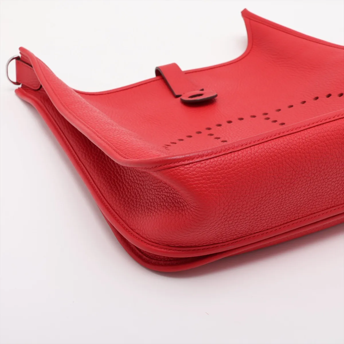 Evelyne 3 29 PM Taurillon Clemence Rouge Tomato Silver Hardware X: 2016 — view 4