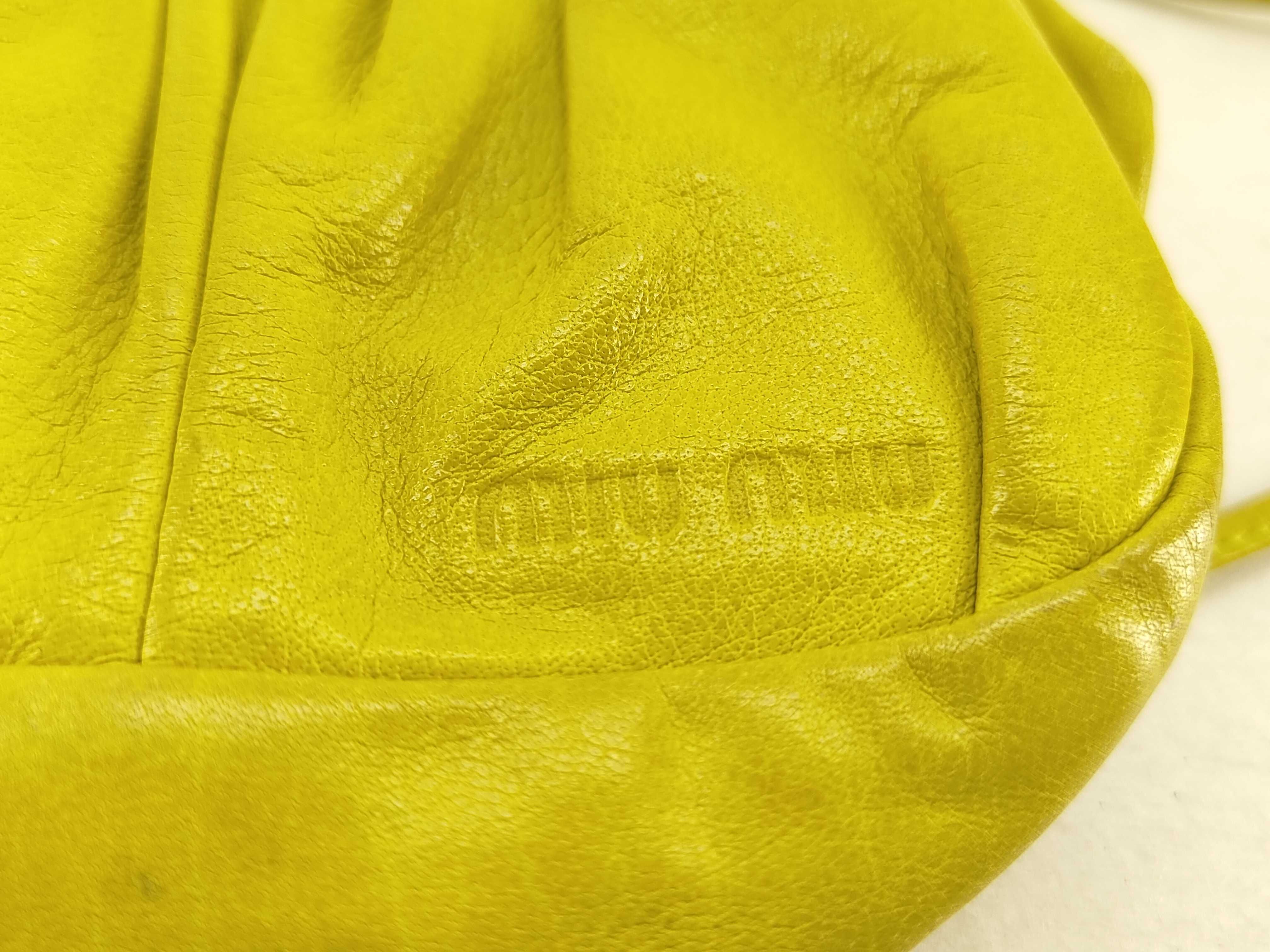 Archive Leather Clasp Pouch with Embossed Logo and Gold Hardware - Accessory Pouch — view 14