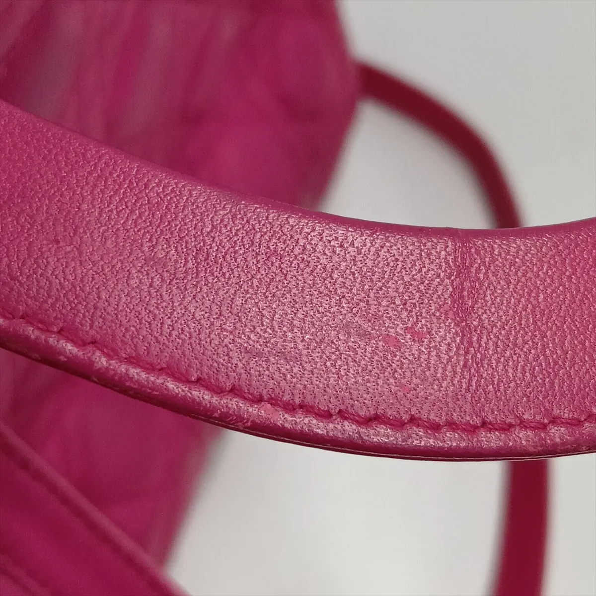 Lady Dior Cannage Large Leather 2-Way Handbag Pink — view 15