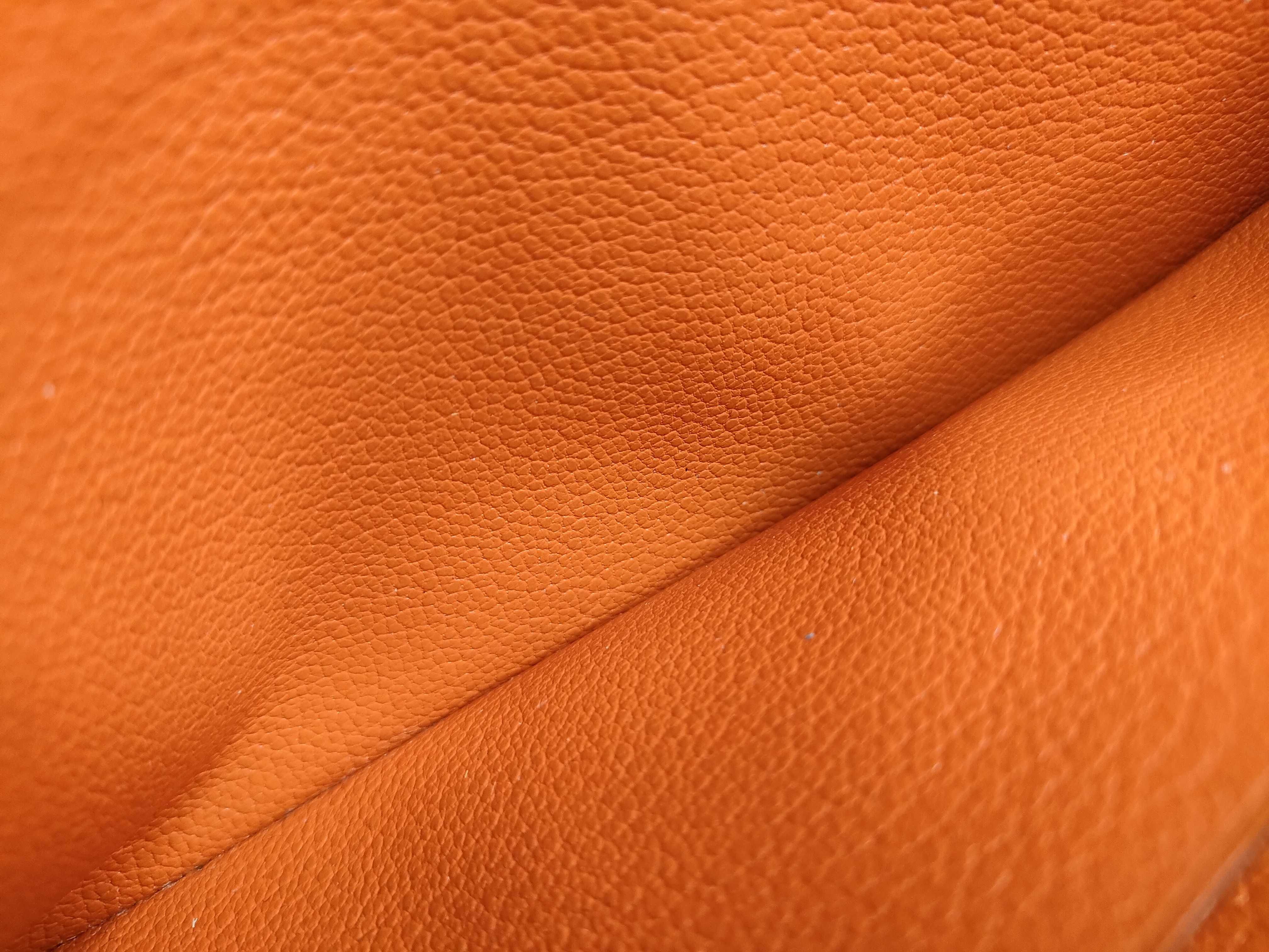 Hermès Remix Combine P stamp Orange Wallet with Coin Case — view 15