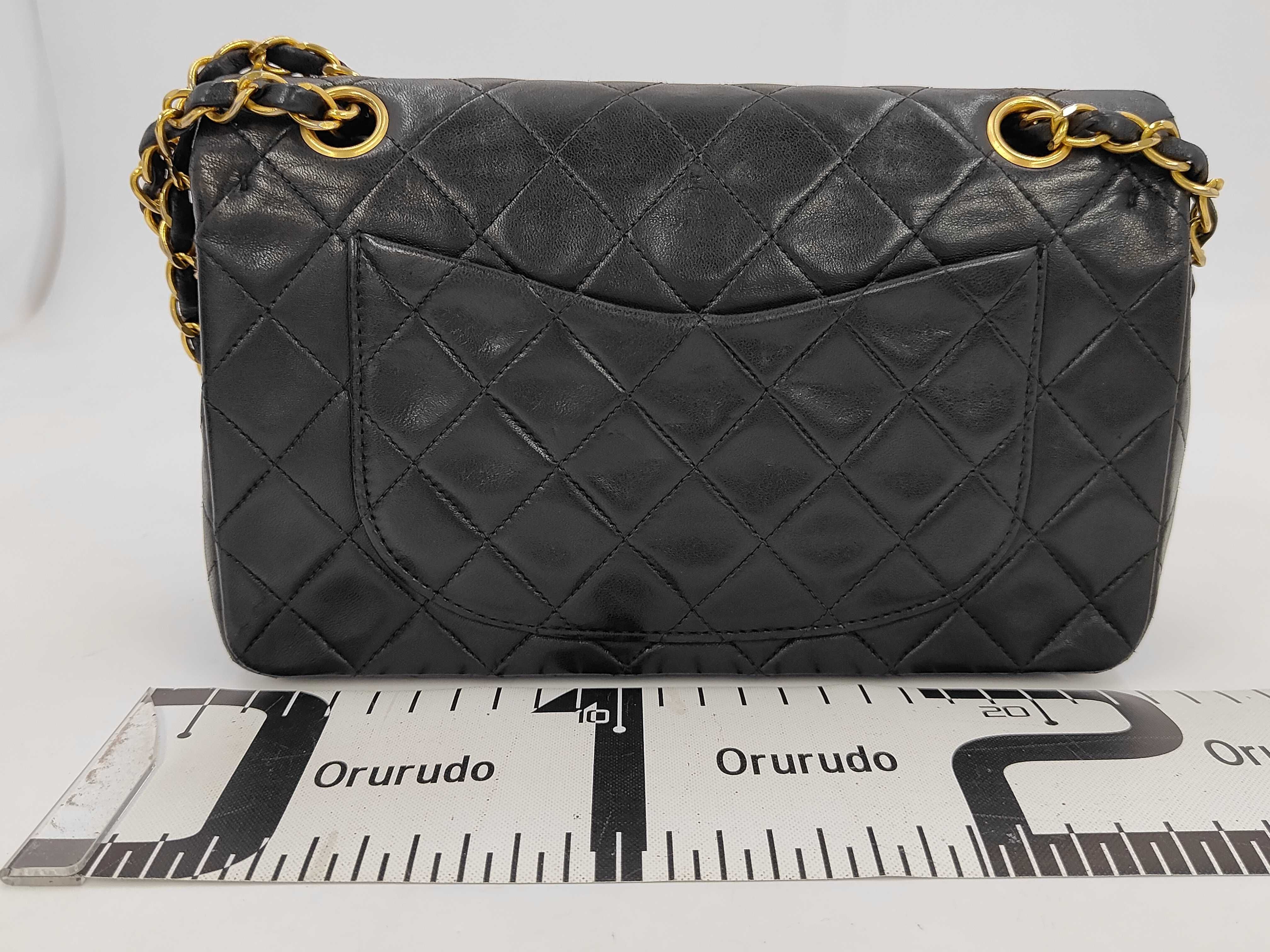 Matelassé 23 Double Flap Double Chain Lambskin Shoulder Bag — view 2