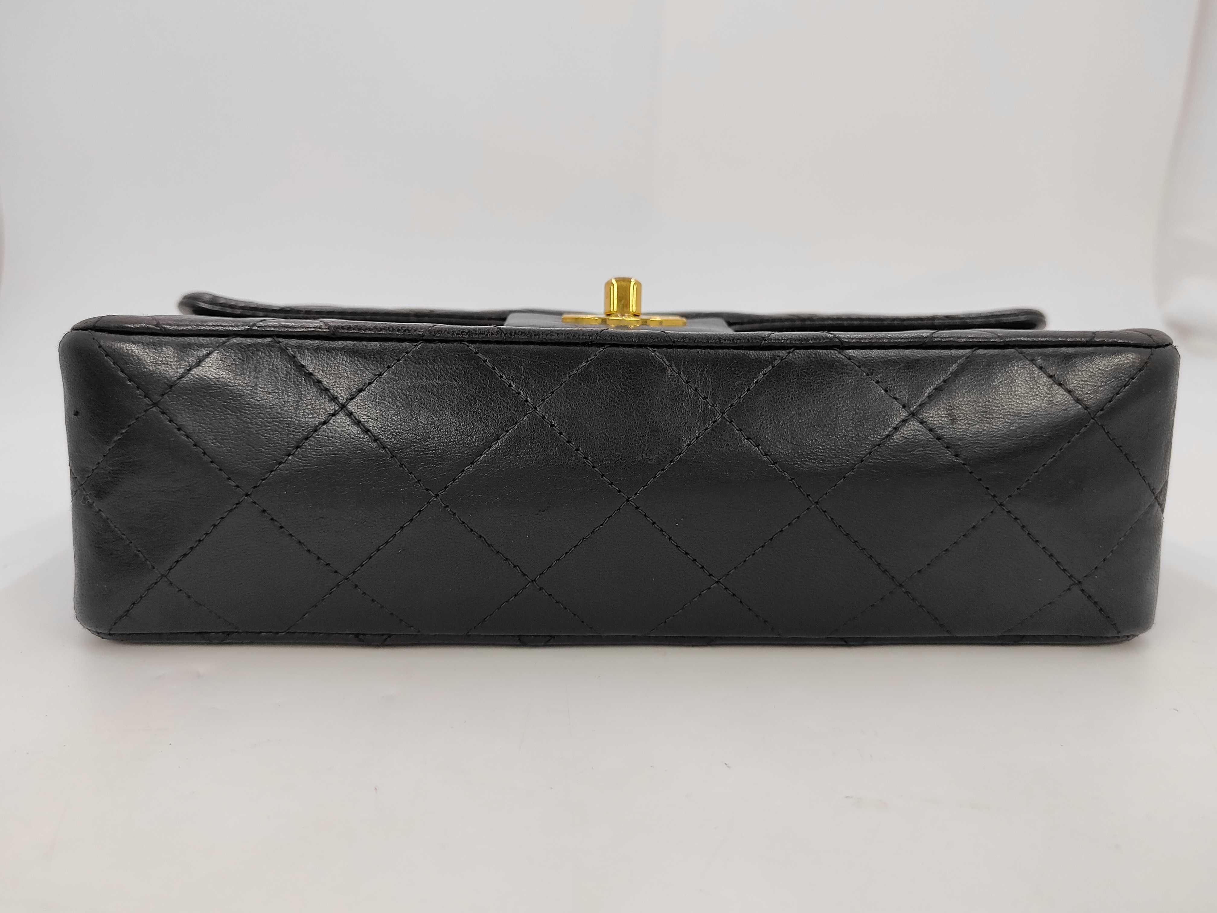 Matelassé 23 Double Flap Double Chain Lambskin Shoulder Bag — view 4
