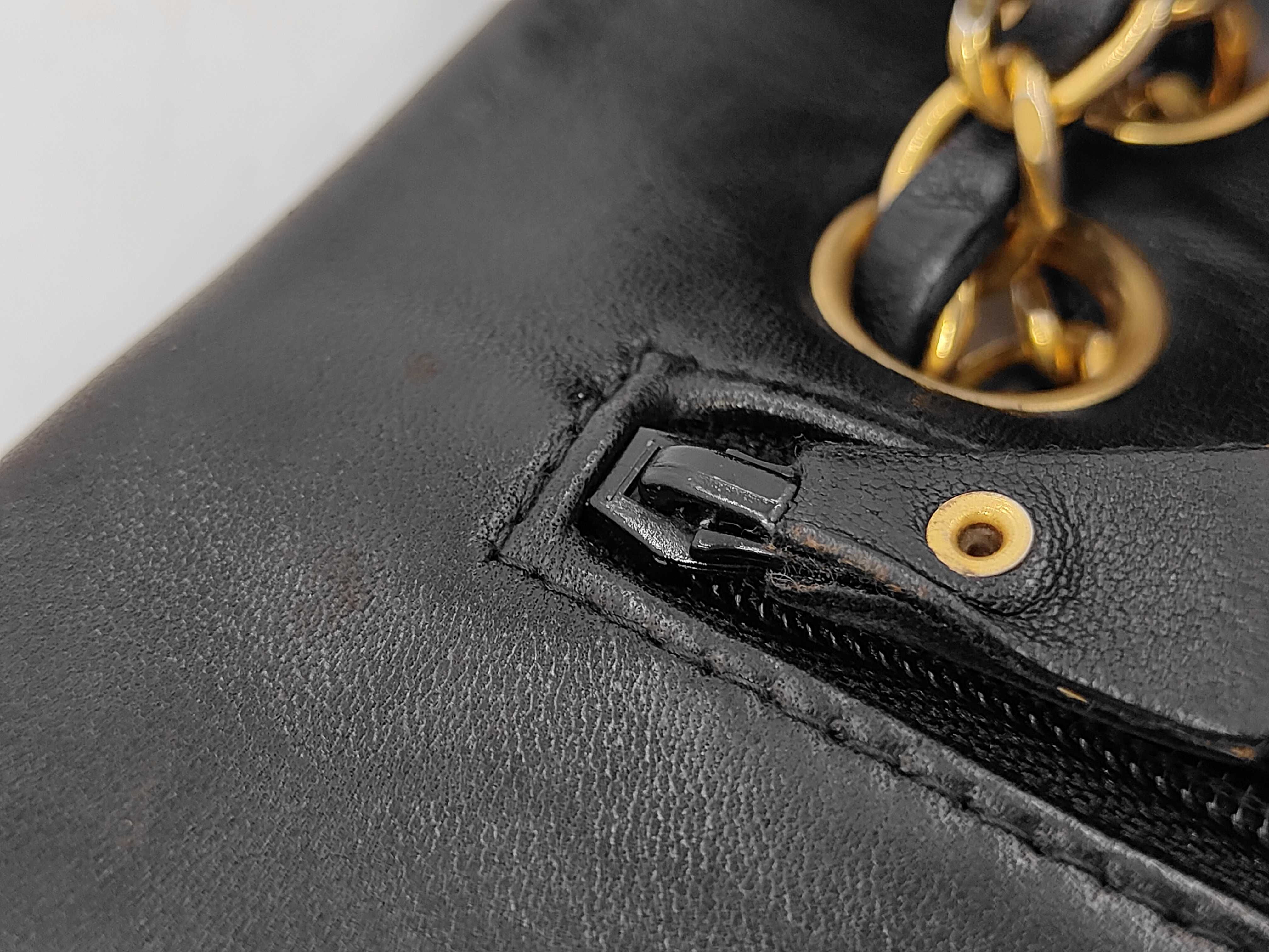 Matelassé 23 Double Flap Double Chain Lambskin Shoulder Bag — view 7