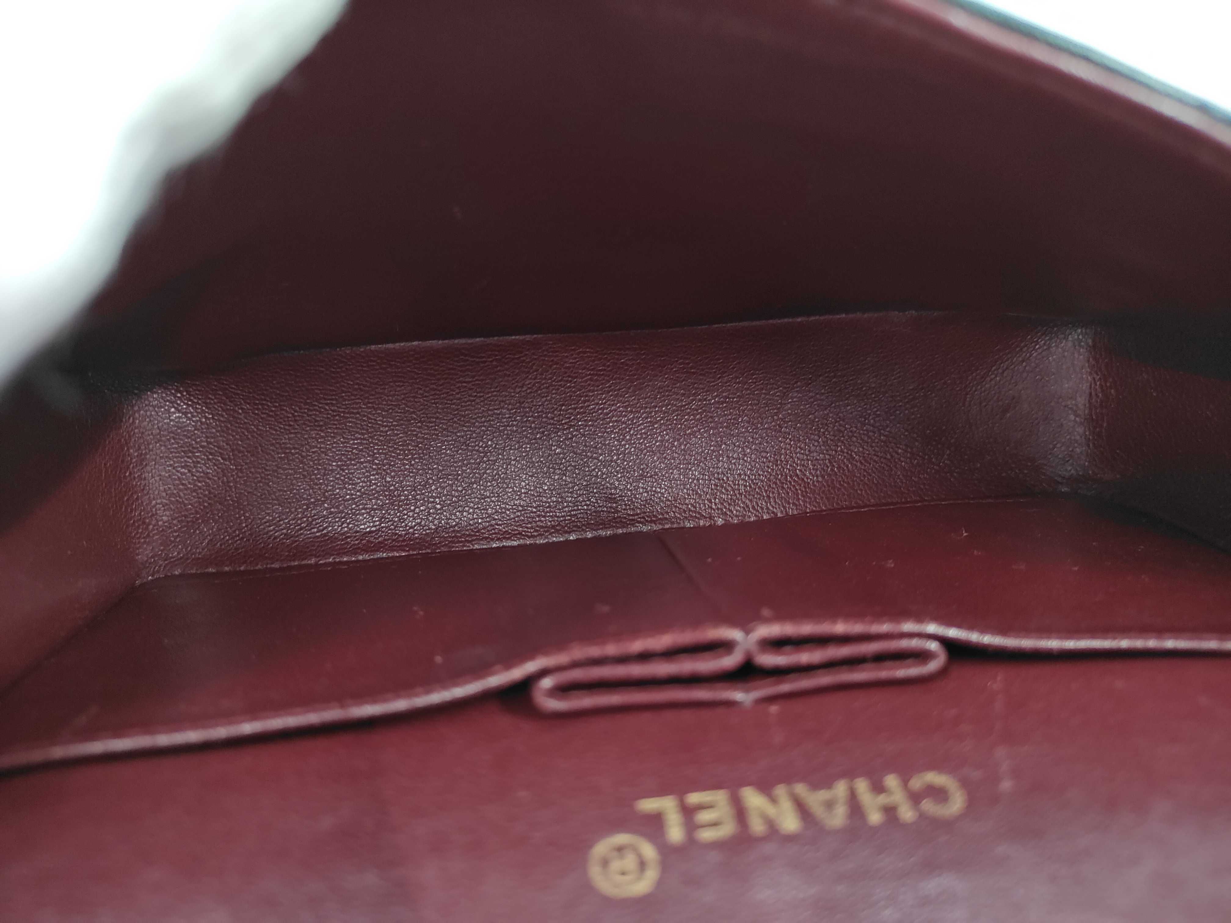Matelassé 23 Double Flap Double Chain Lambskin Shoulder Bag — view 9