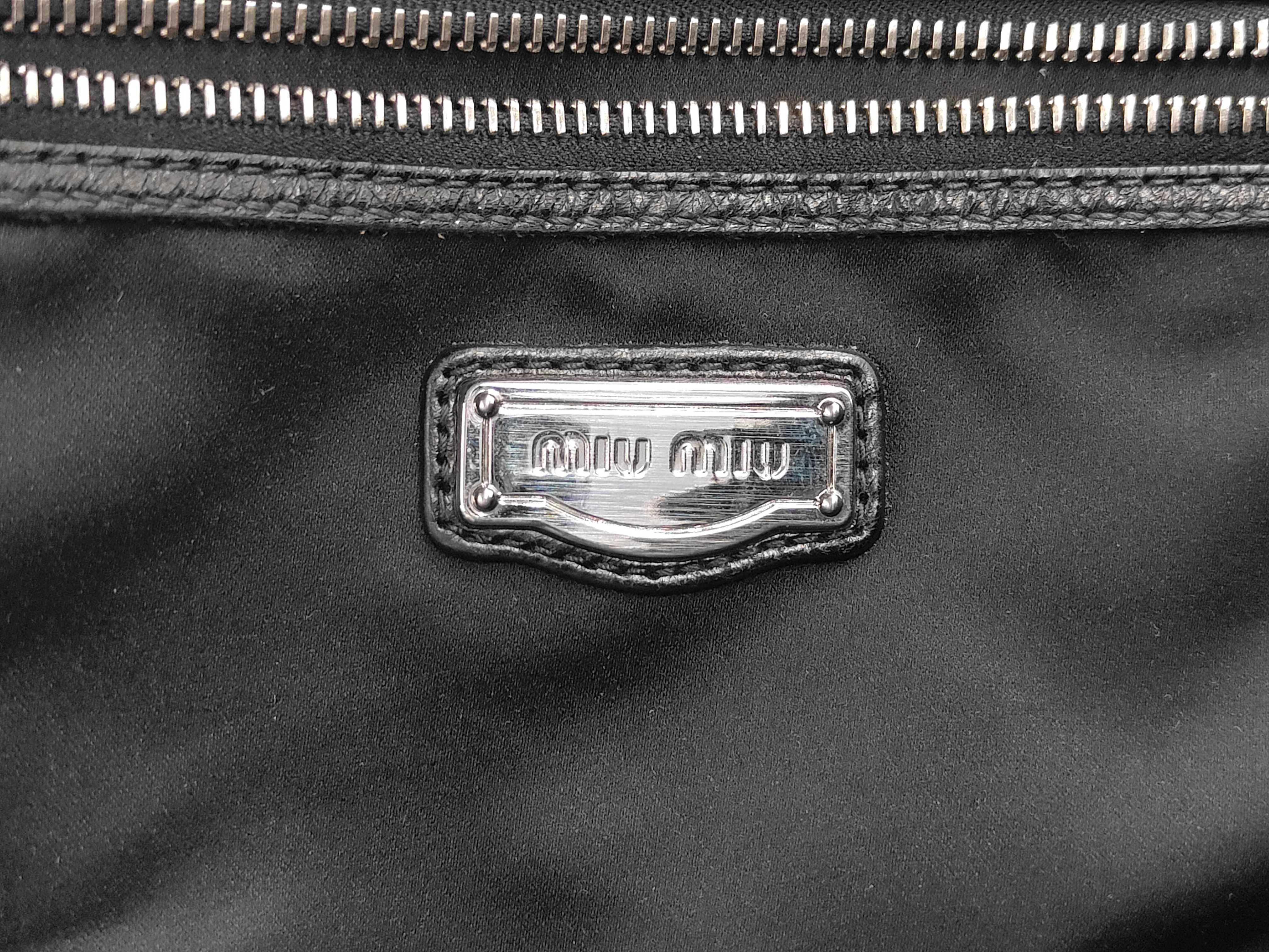 Leather 2-way Bicolor Bowling Y2K Shoulder Bag — view 11