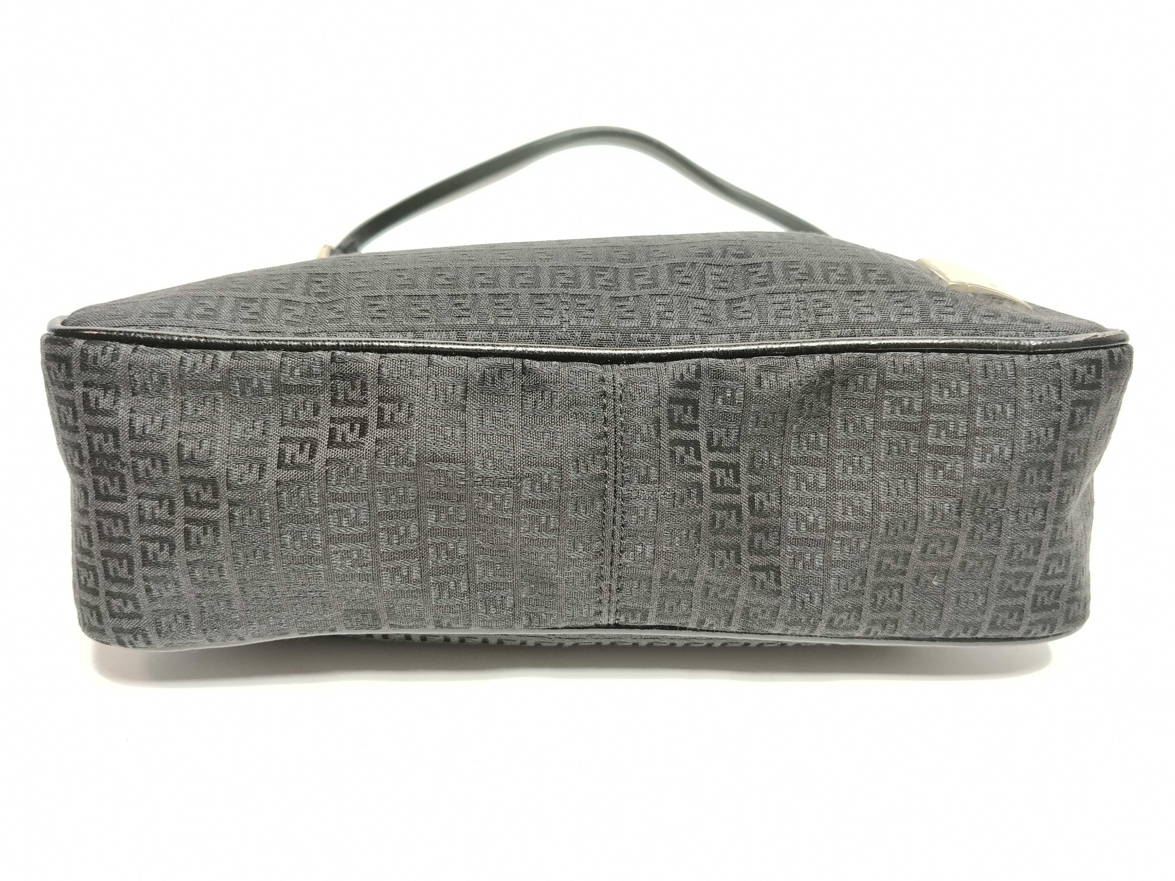 Zucca pattern Fendi Zucchino handbag canvas women's shoulder bag — view 7