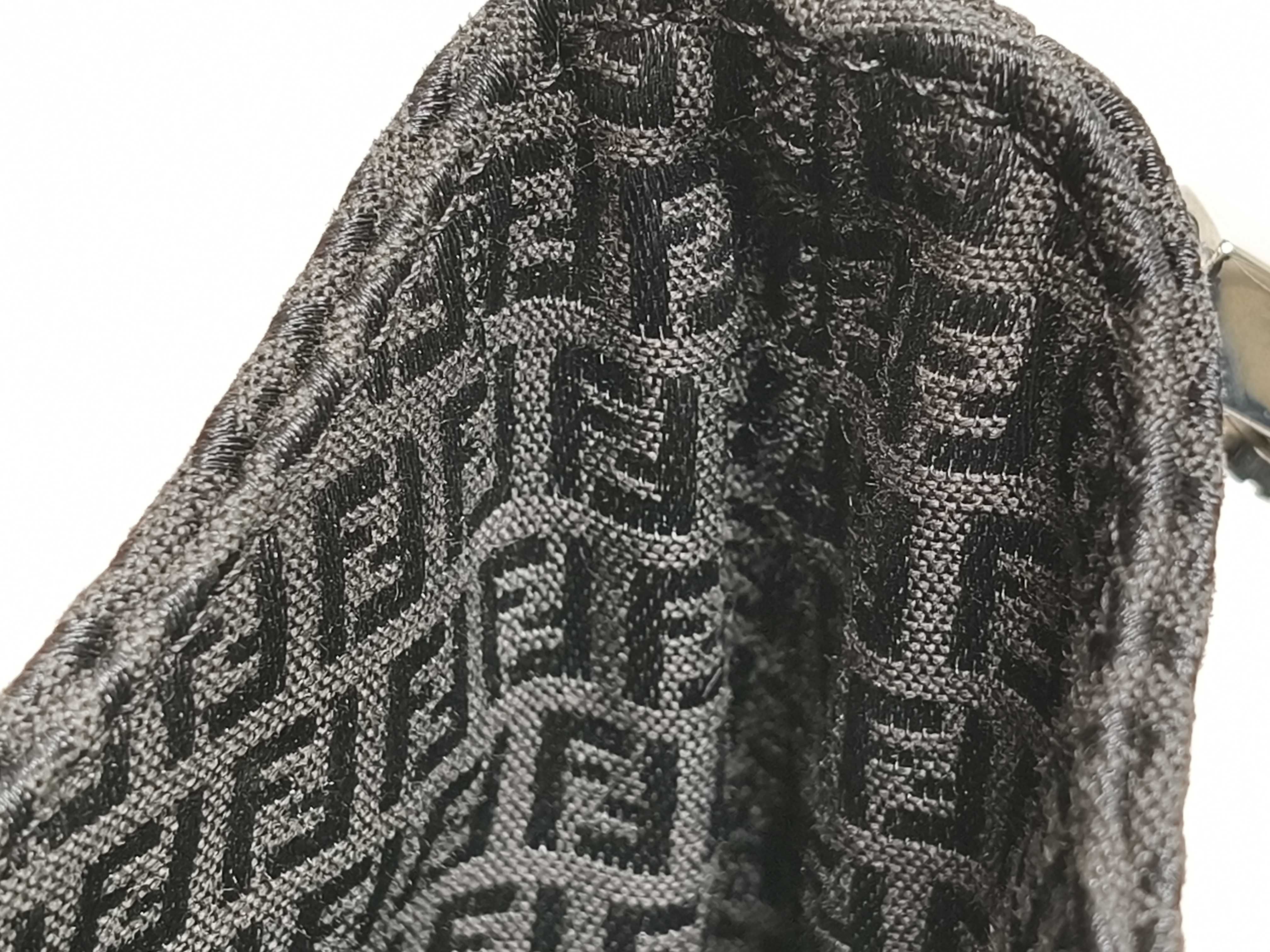 Zucca pattern Fendi Zucchino handbag canvas women's shoulder bag — view 8