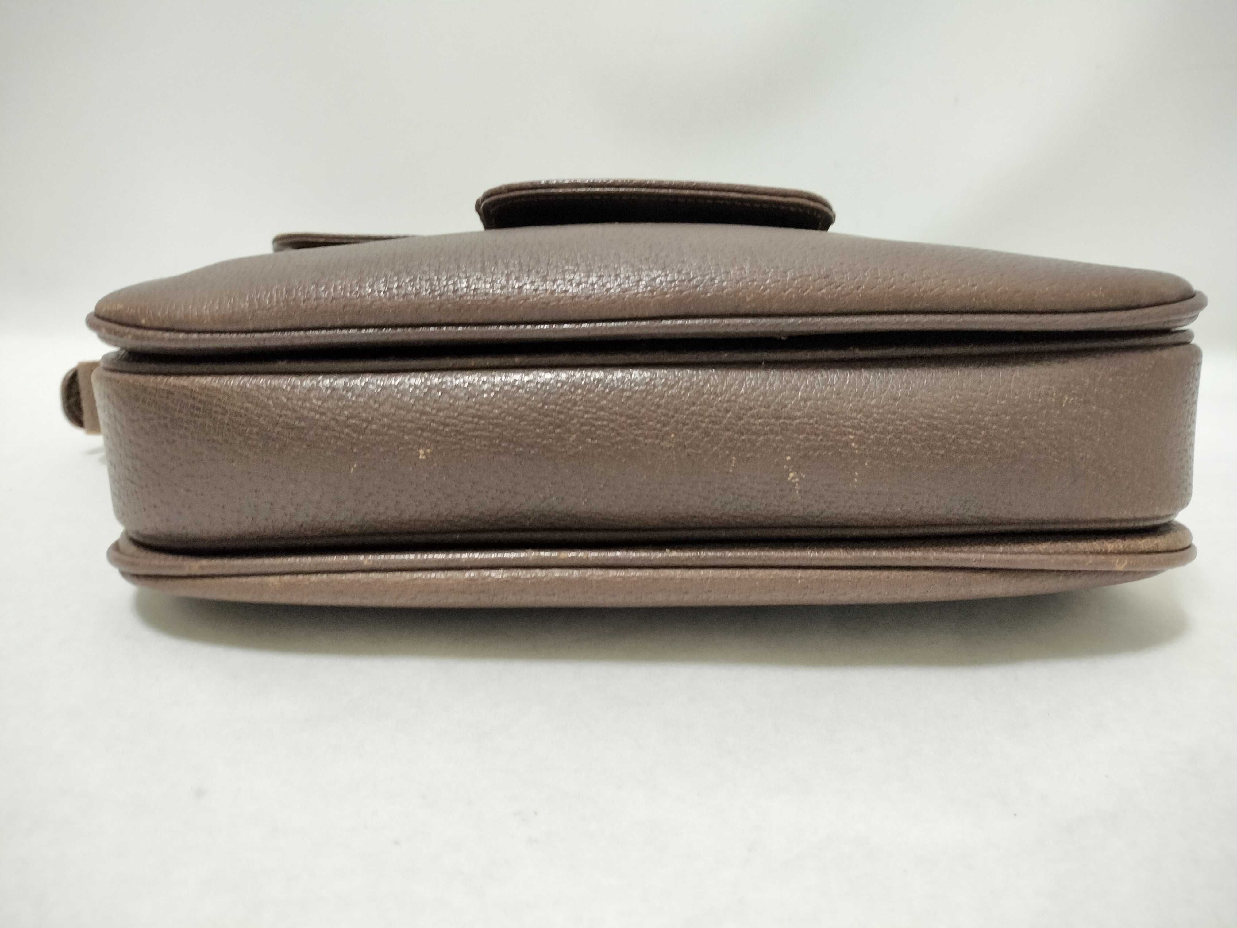 Horsebit Flap Shoulder Bag Leather Shoulder Bag — view 7