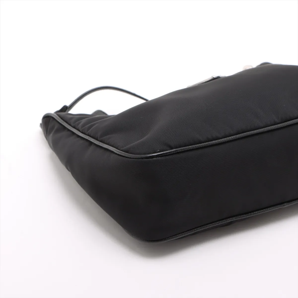 Tessuto Nylon x Leather 2WAY Shoulder Bag Black — view 4