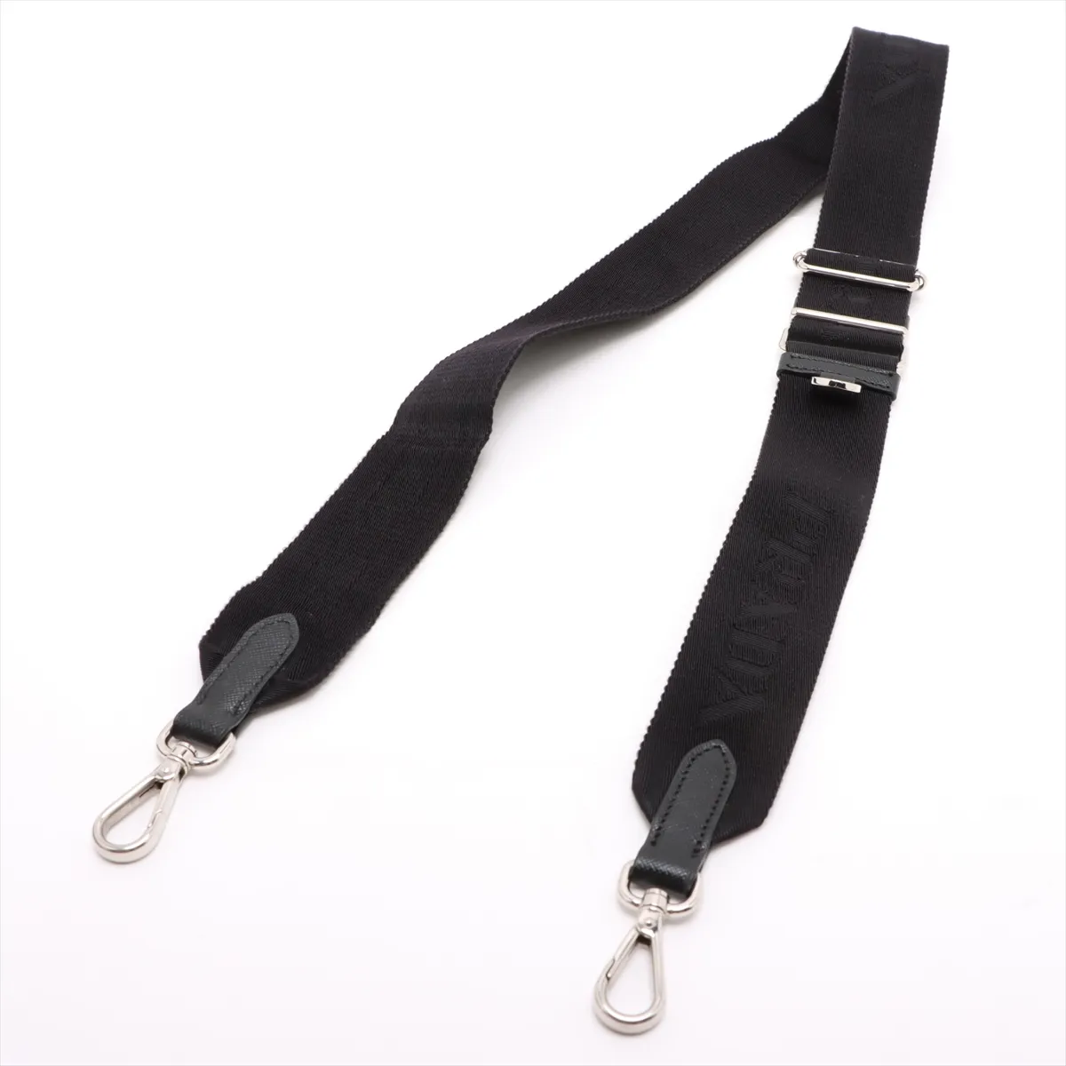 Tessuto Nylon x Leather 2WAY Shoulder Bag Black — view 5