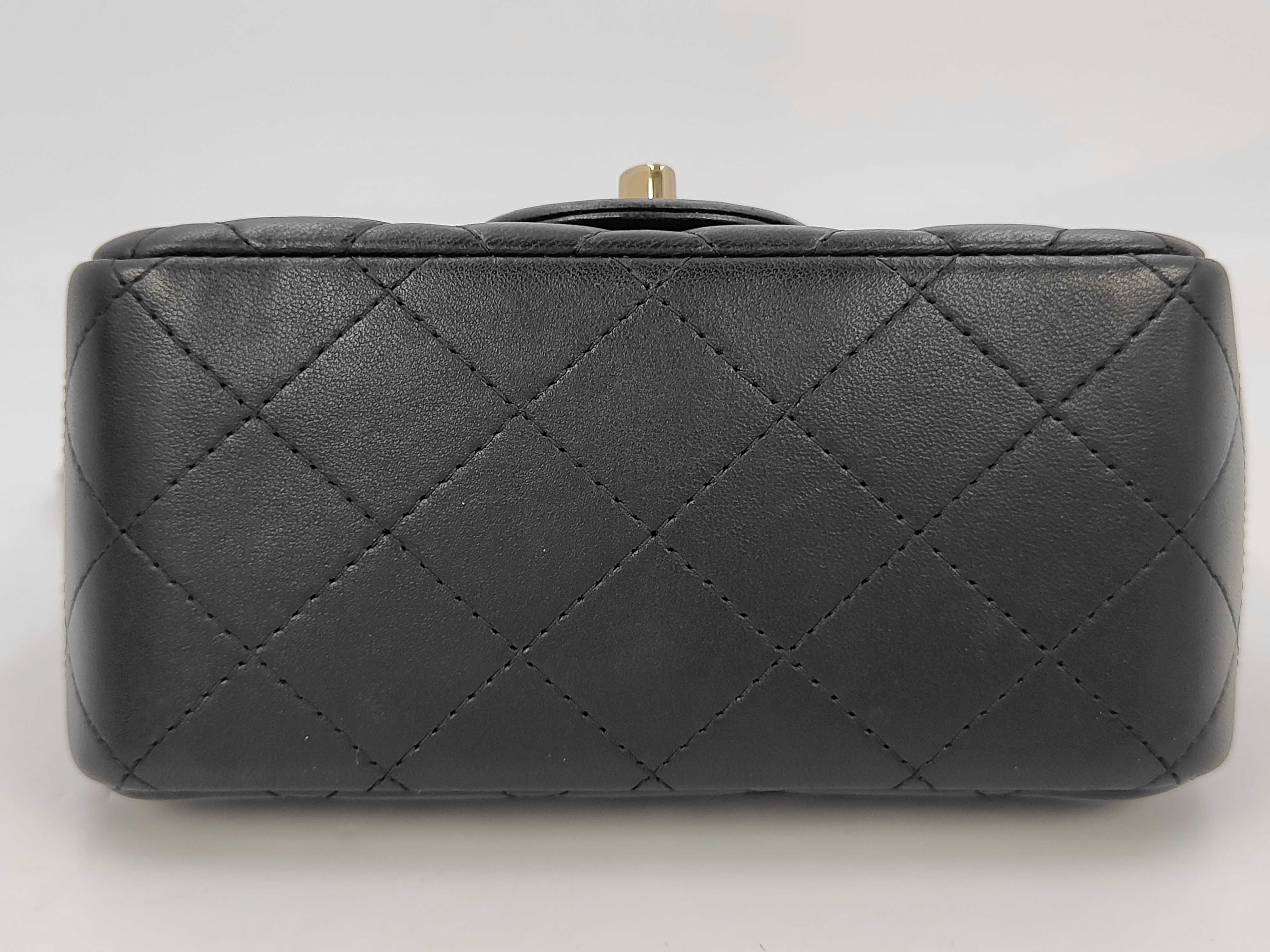 Mini Mat Lamb Plate Shoulder Bag — view 4