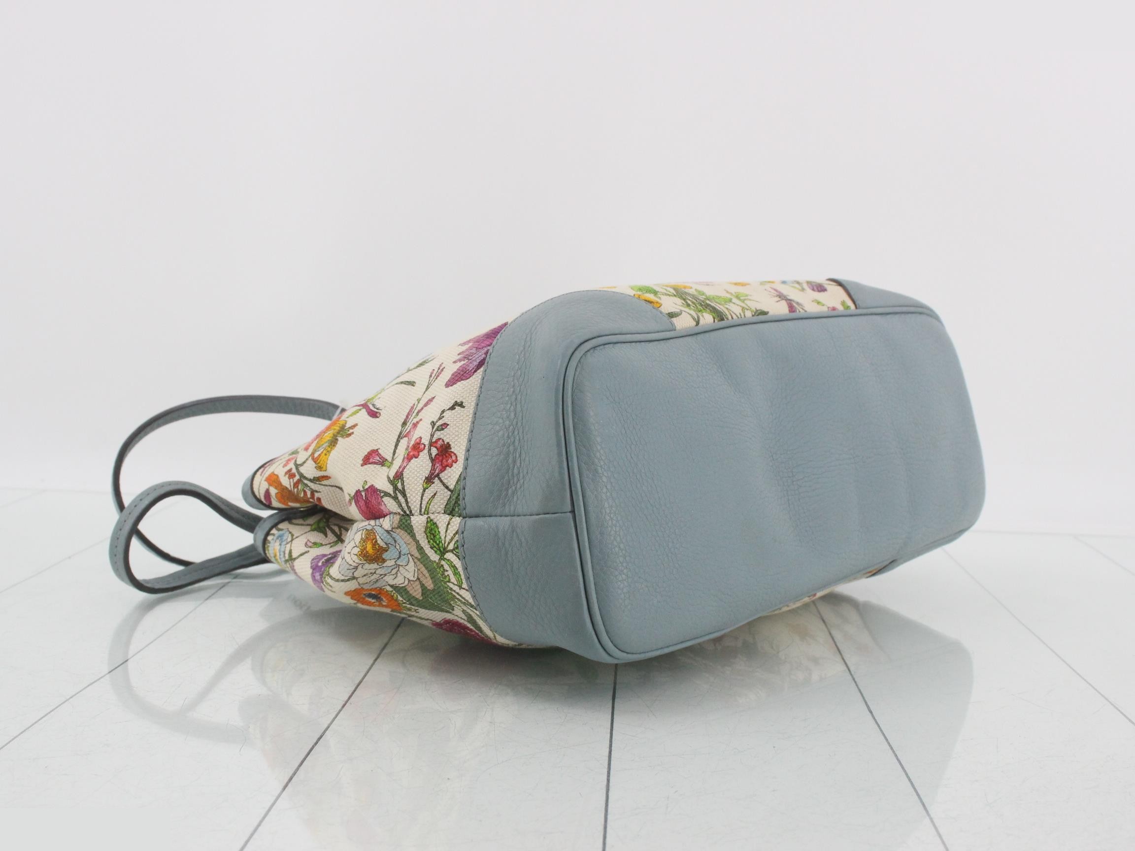 Flora Canvas Handbag — view 5