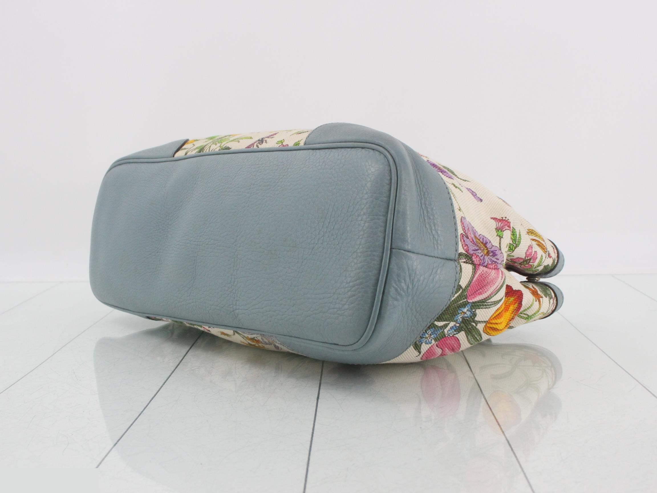 Flora Canvas Handbag — view 6