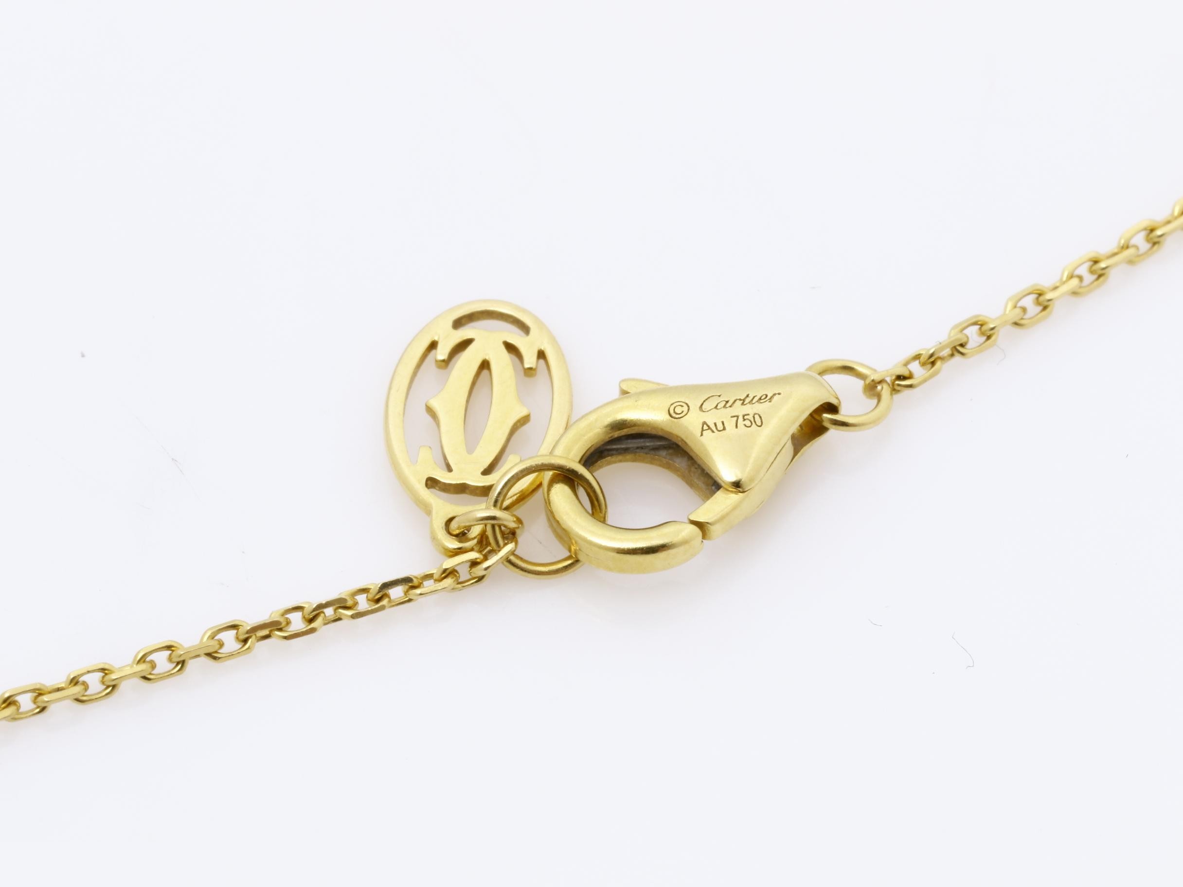 Damour XS Diamond Bracelet, 750YG, 1.3g, Wrist size approx. 17.5cm — view 5