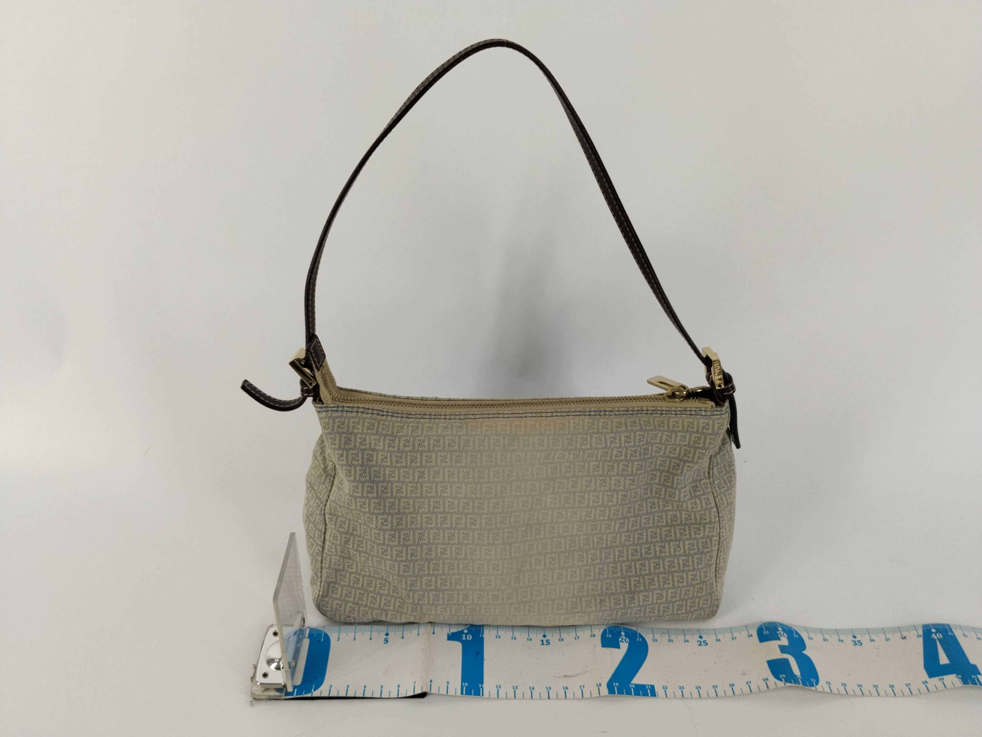 Zucchino Shoulder Bag, Denim, 8BR156 — view 2