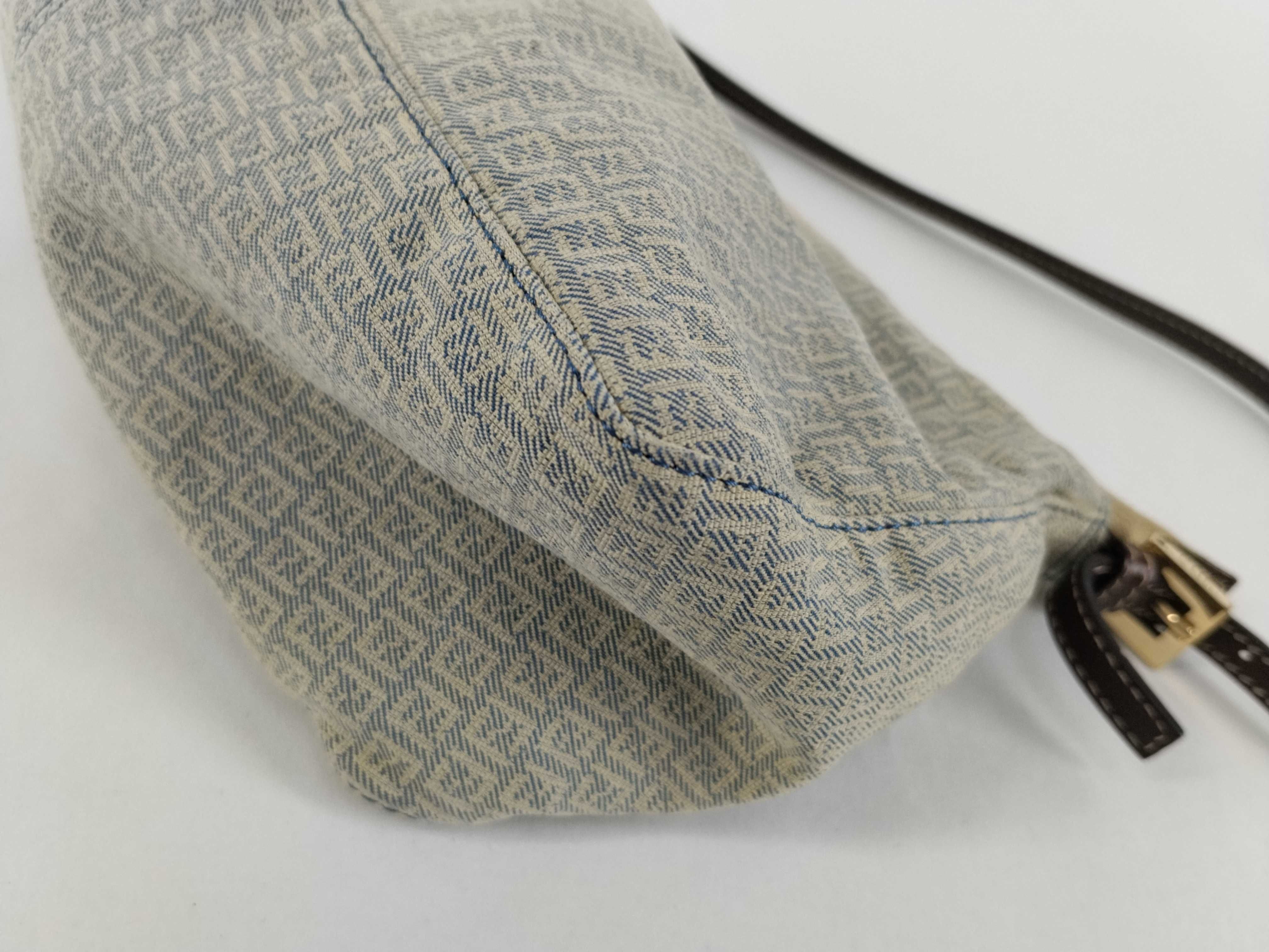 Zucchino Shoulder Bag, Denim, 8BR156 — view 6