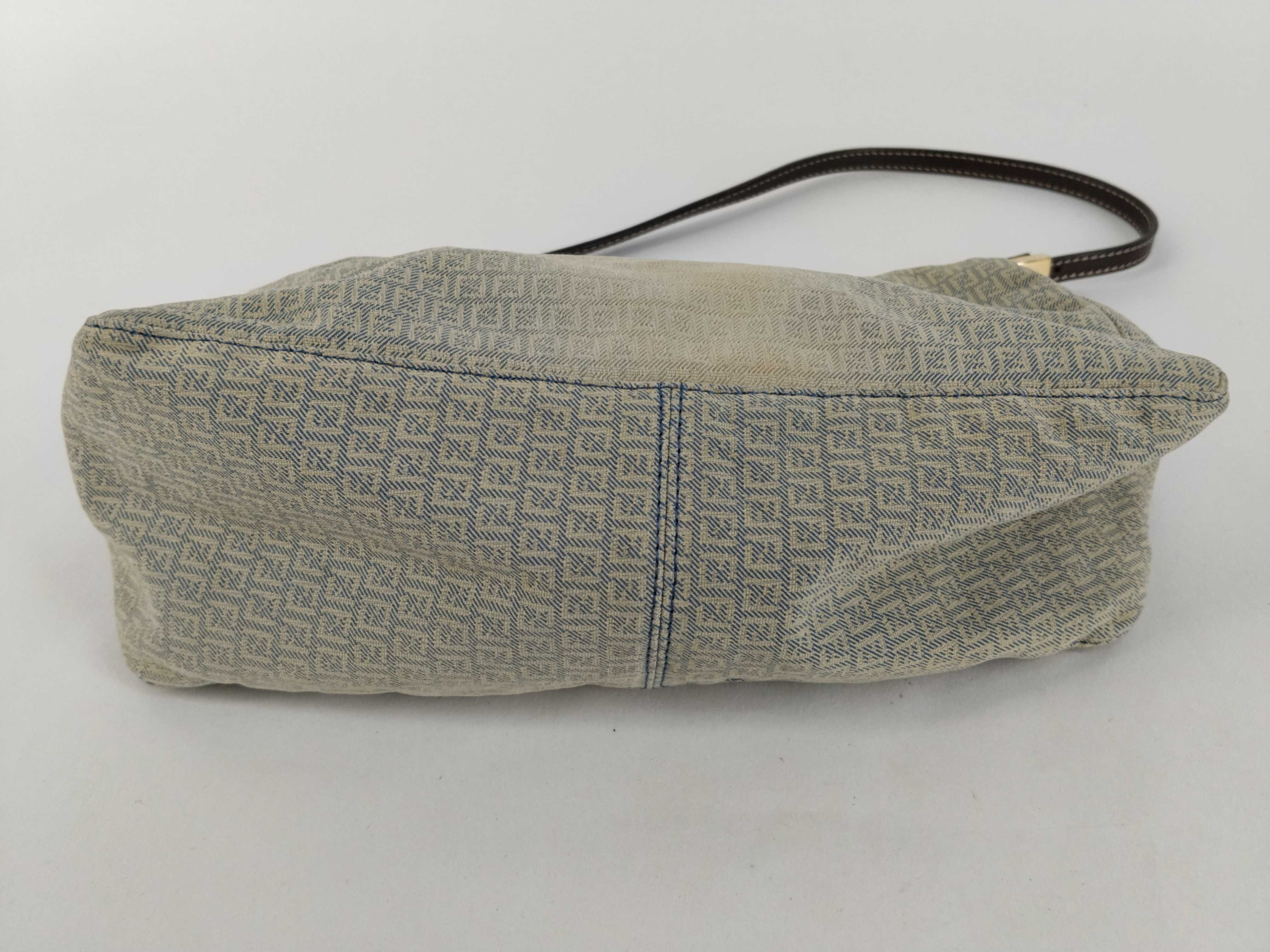 Zucchino Shoulder Bag, Denim, 8BR156 — view 7