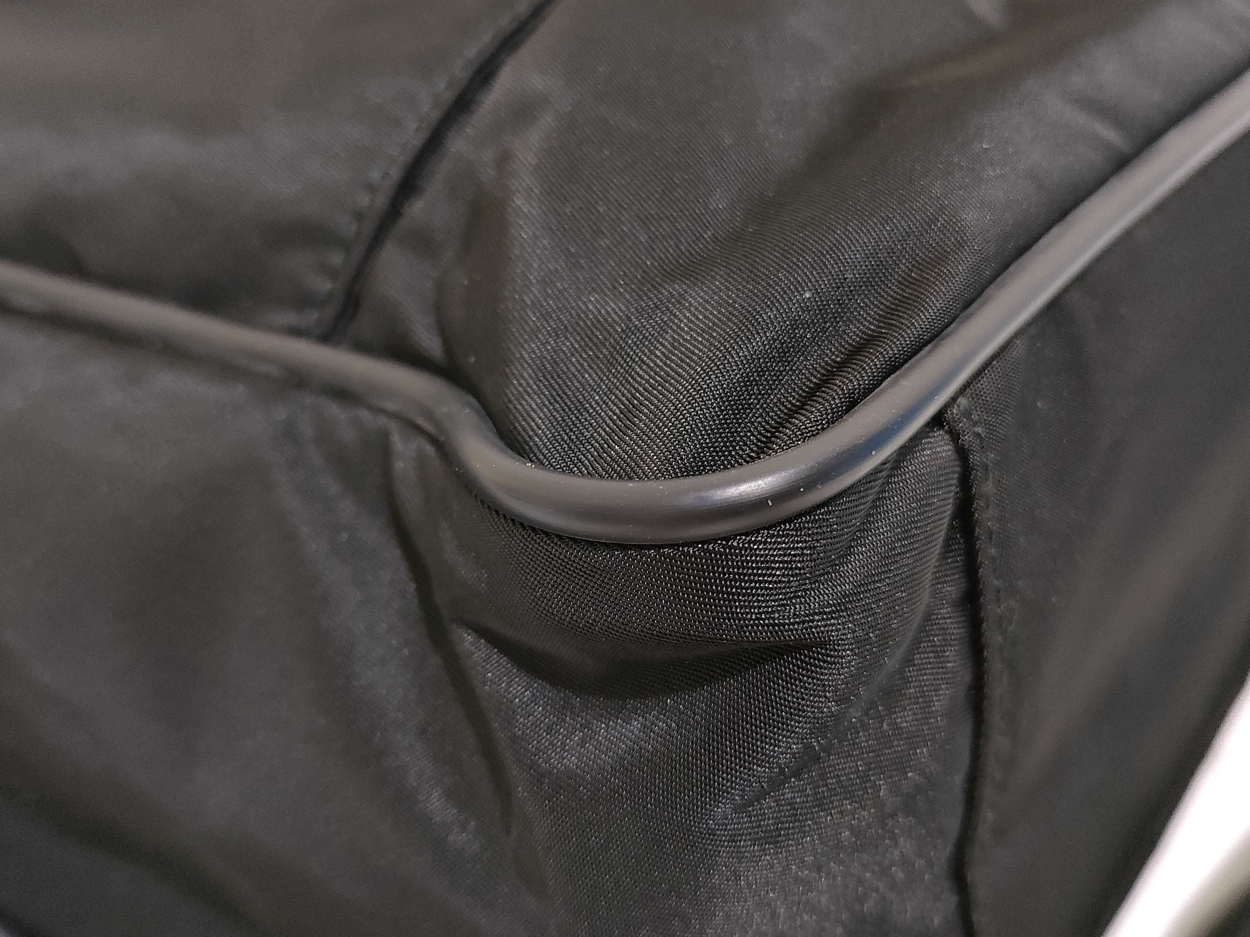 Nylon Prada Tessuto Saffiano Nylon Triangle Logo 2-Way Business Bag Handbag Business Bag — view 6