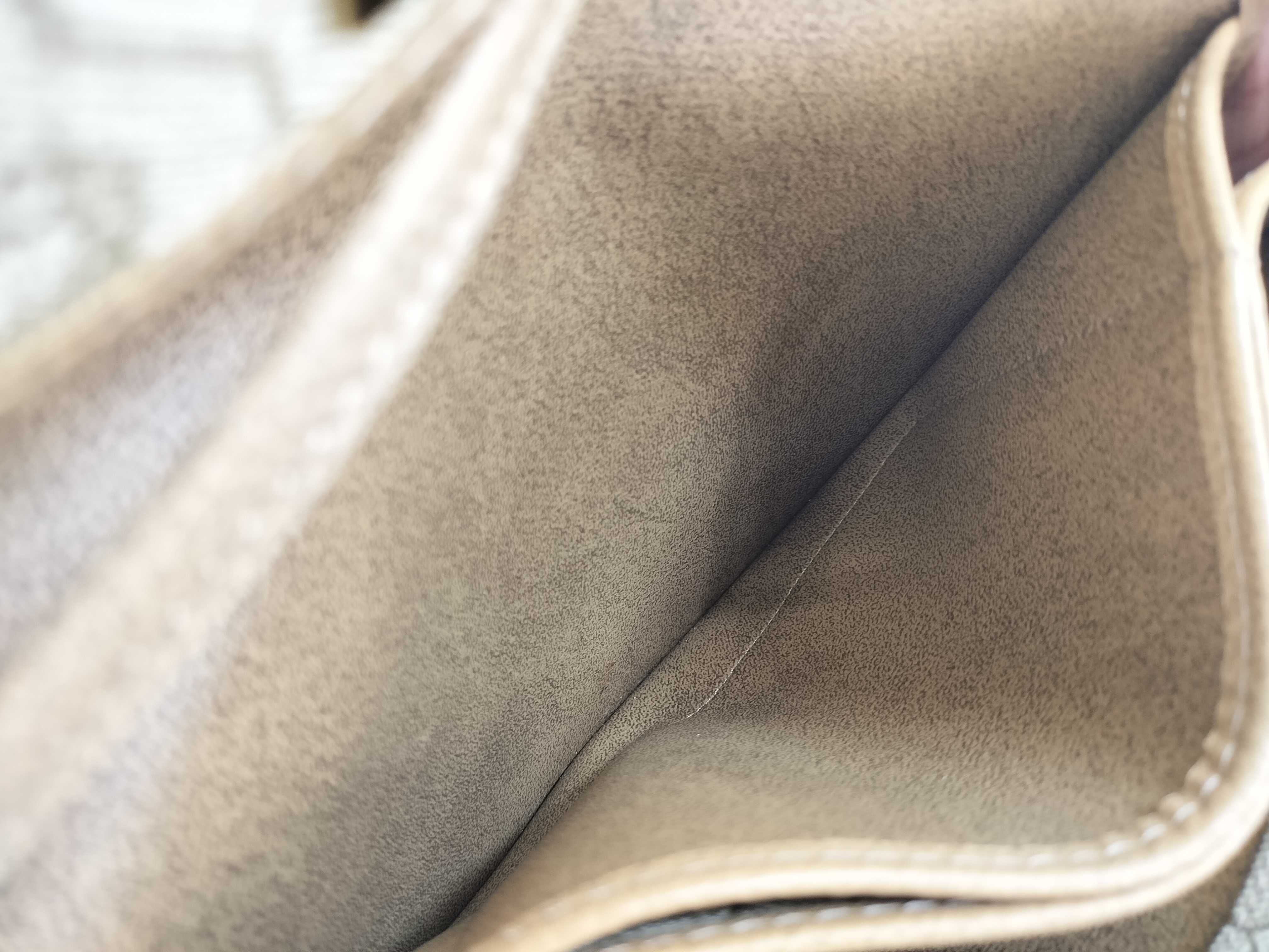 shoulder bag, honeycomb pattern, beige. — view 11