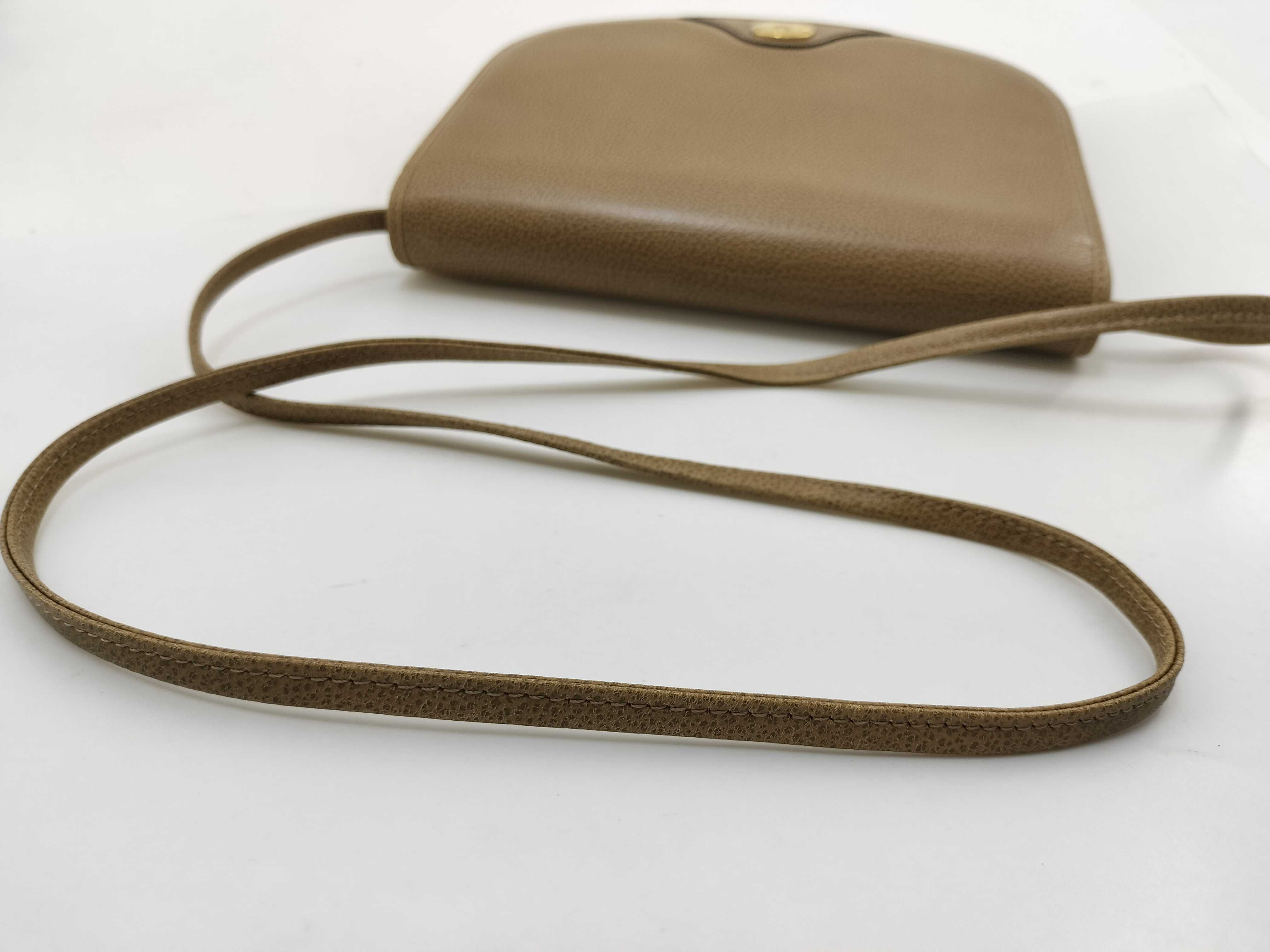 shoulder bag, honeycomb pattern, beige. — view 7