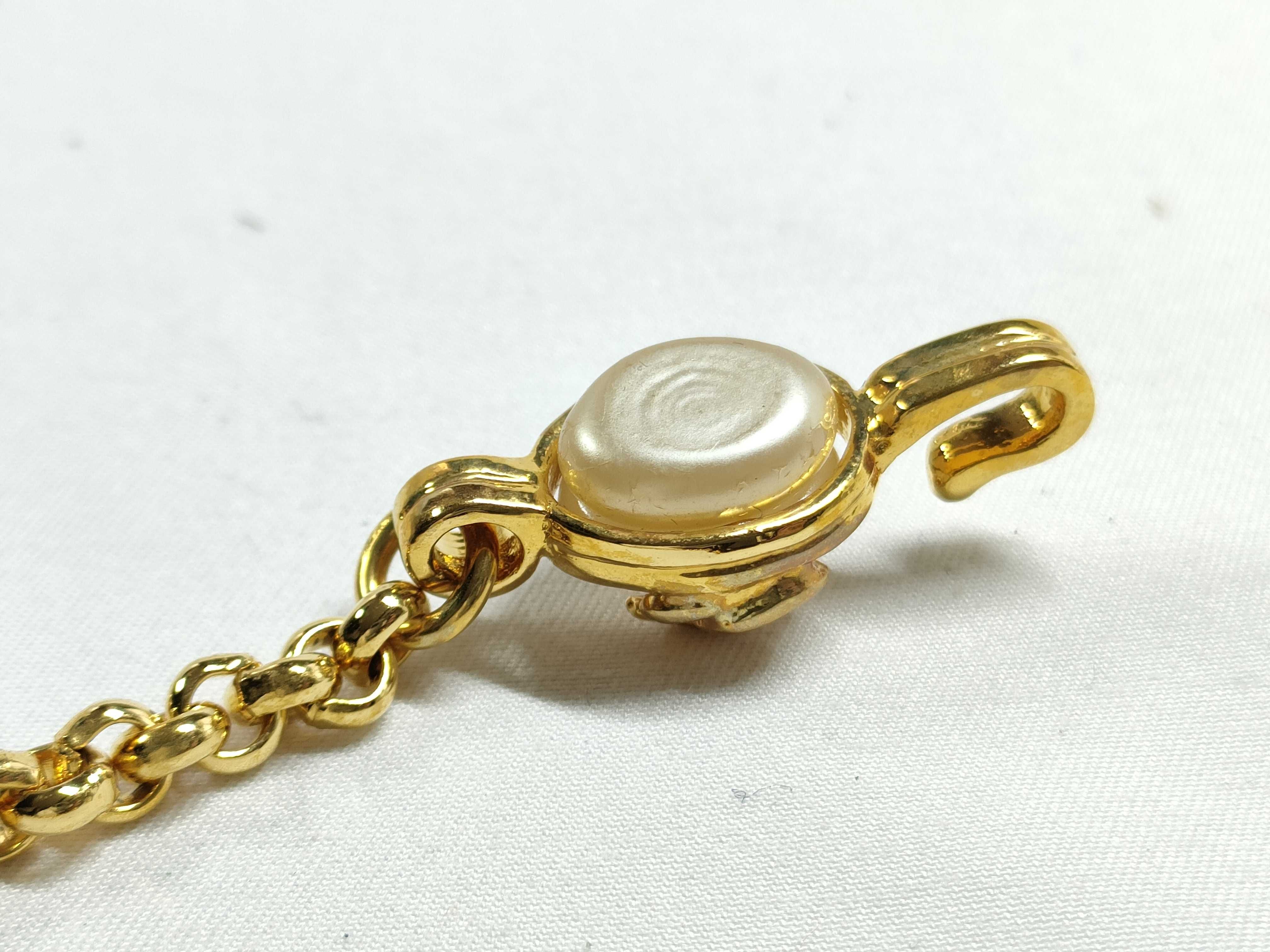 95A Pearl Cross Necklace — view 14
