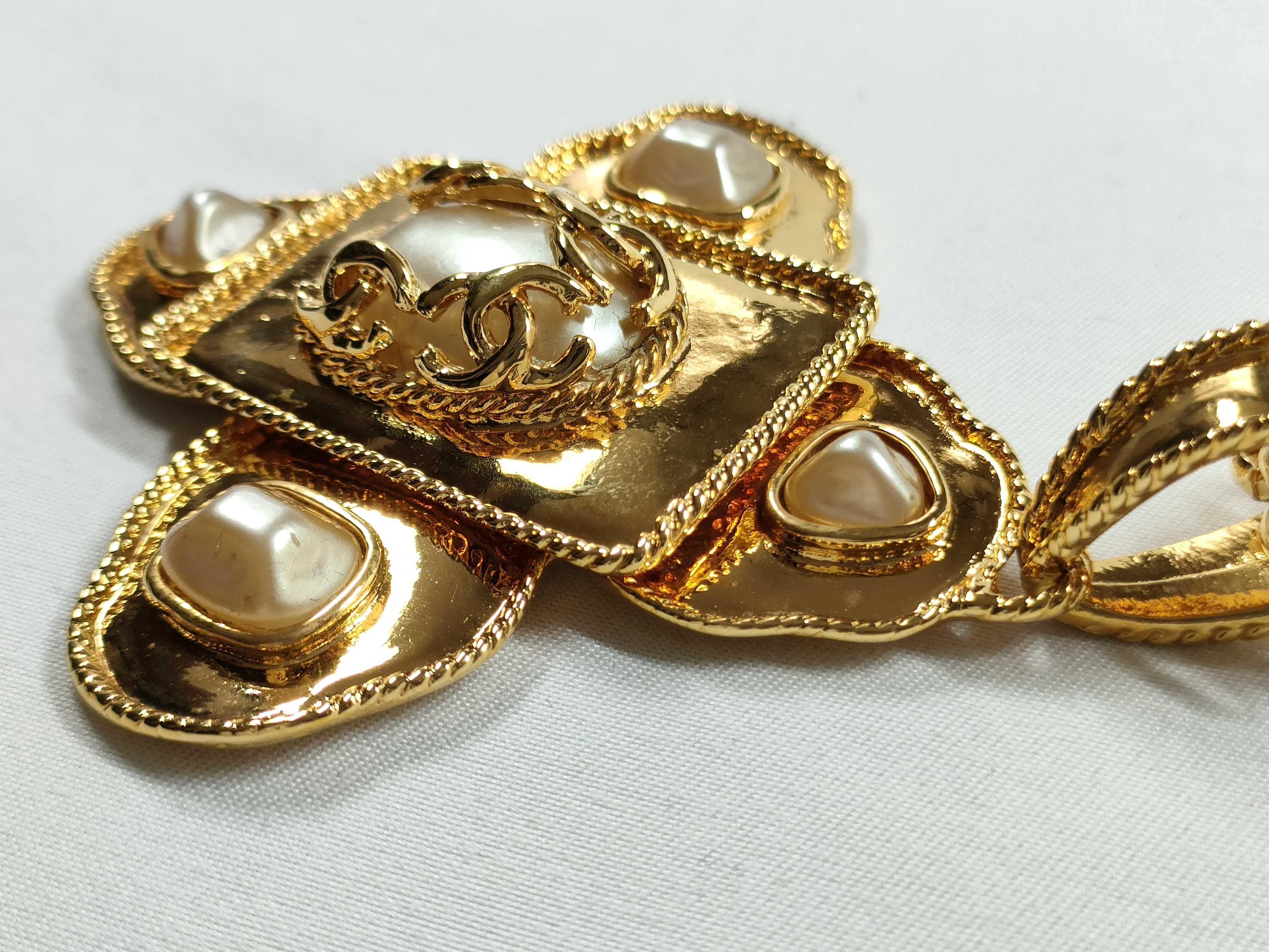 95A Pearl Cross Necklace — view 9