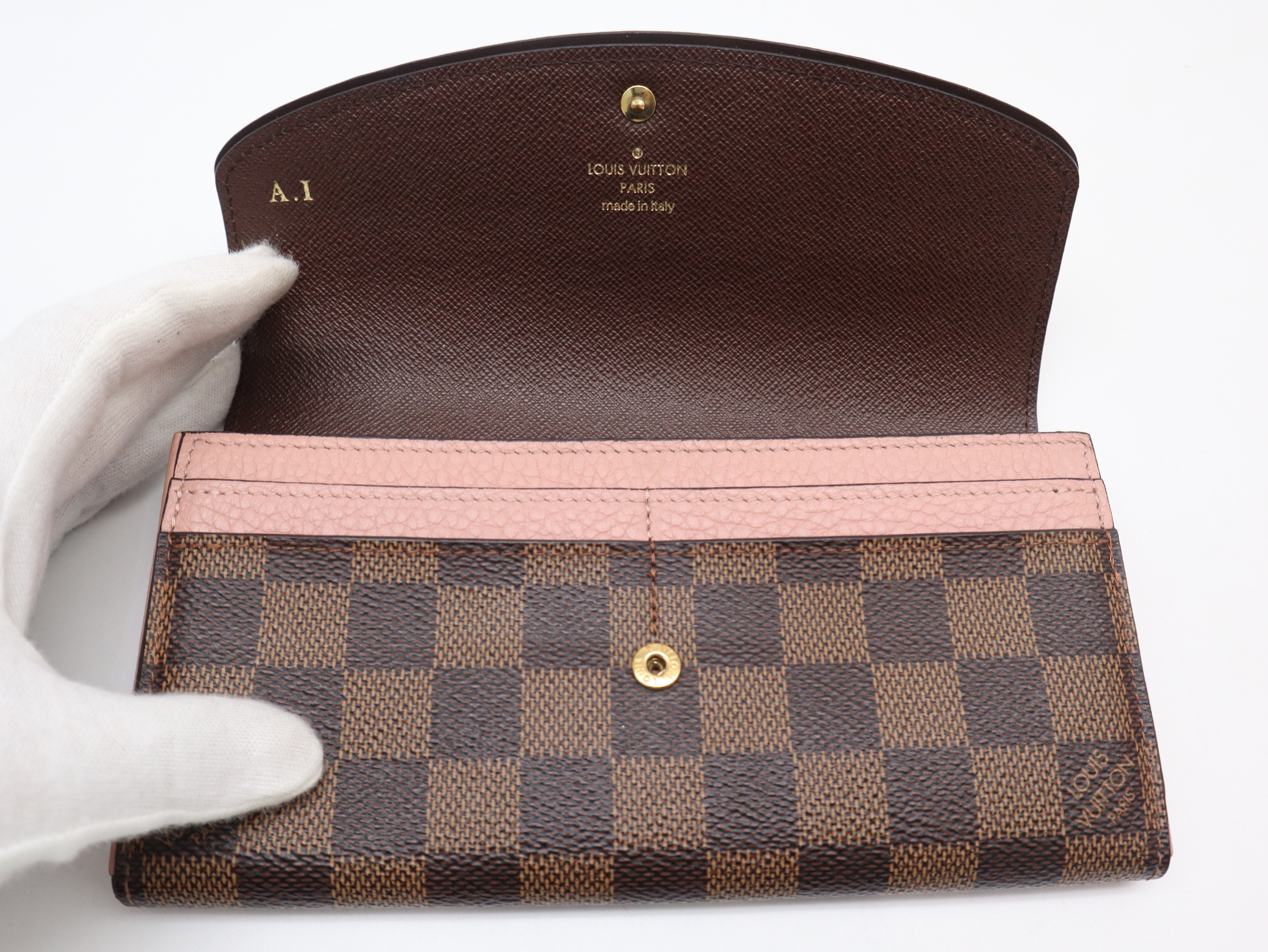 N61262 Damier Portefeuille Normandie Wallet with Dust Bag and Box — view 8
