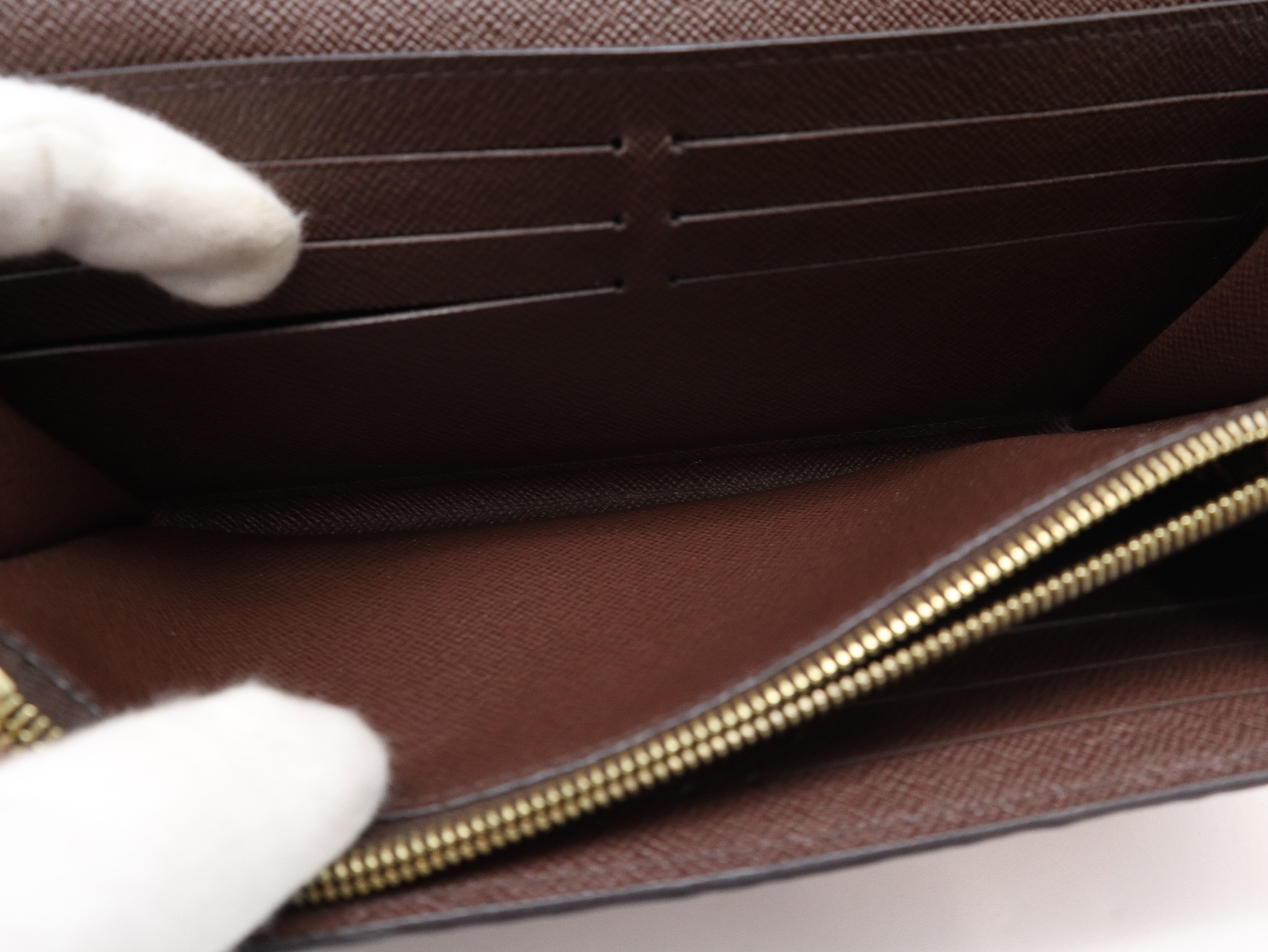 N61262 Damier Portefeuille Normandie Wallet with Dust Bag and Box — view 10